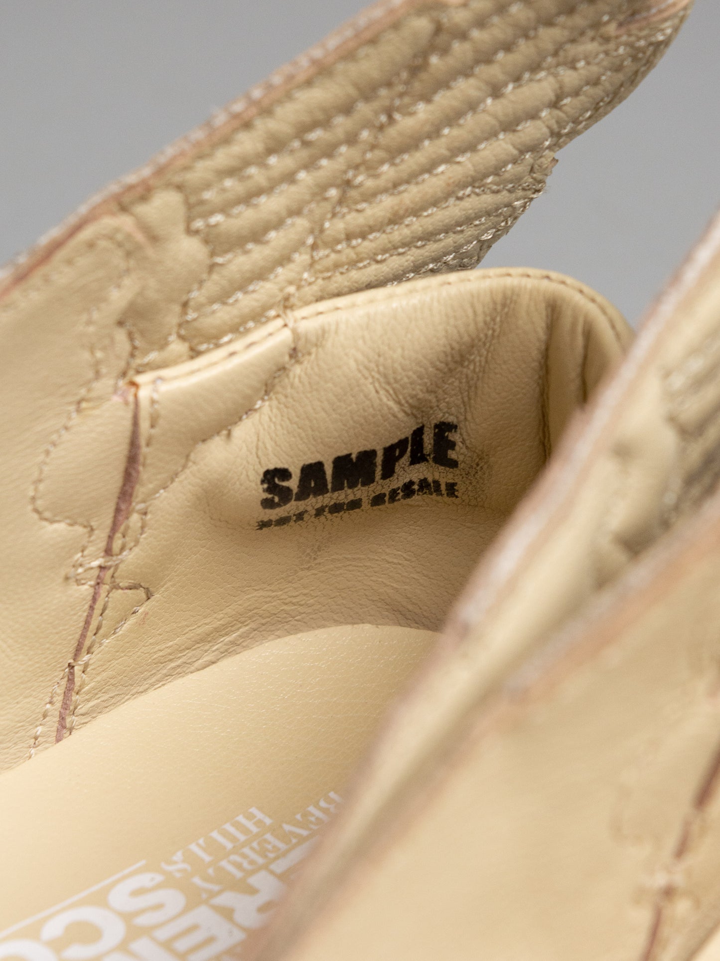 (factory sample) adidas Originals by Jeremy Scott S/S 2013 JS Wings Ballerinas (beige) - size 38 2/3