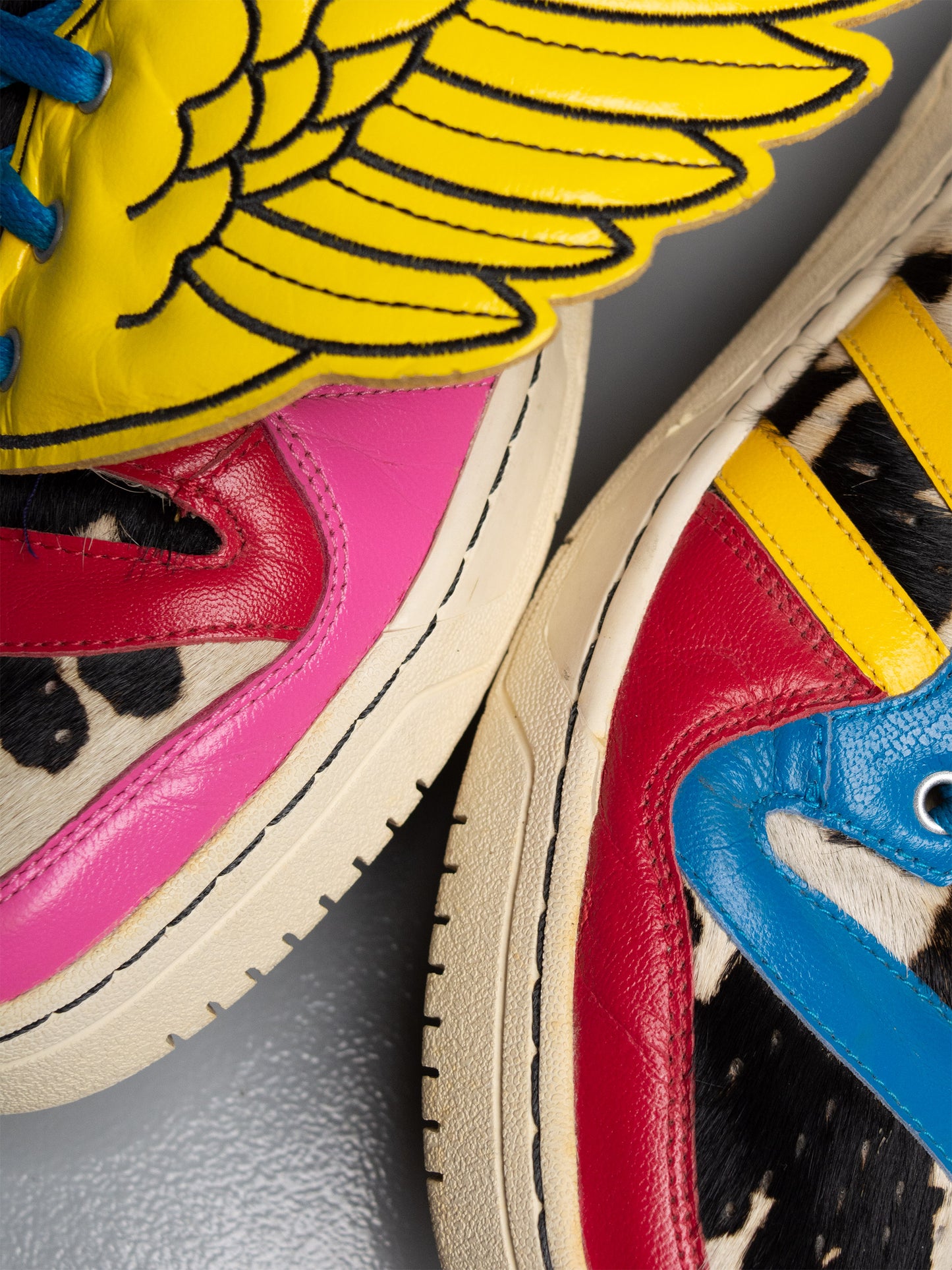 adidas Originals by Jeremy Scott X 2NE1 S/S 2012 JS Wings - size 44 2/3
