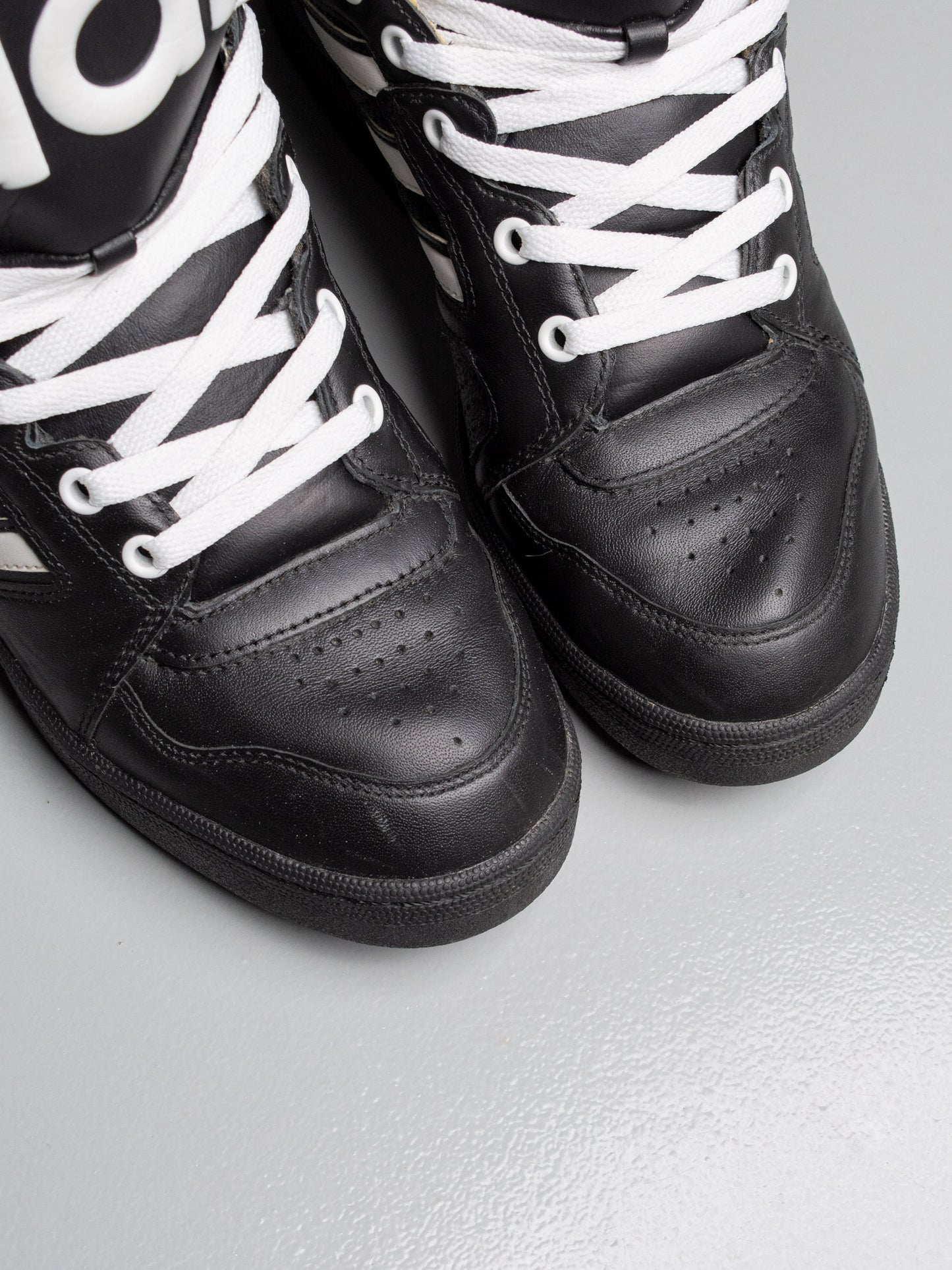 adidas Originals by Jeremy Scott A/W 2012 JS Instinct Hi (Black) - size 43 1/3