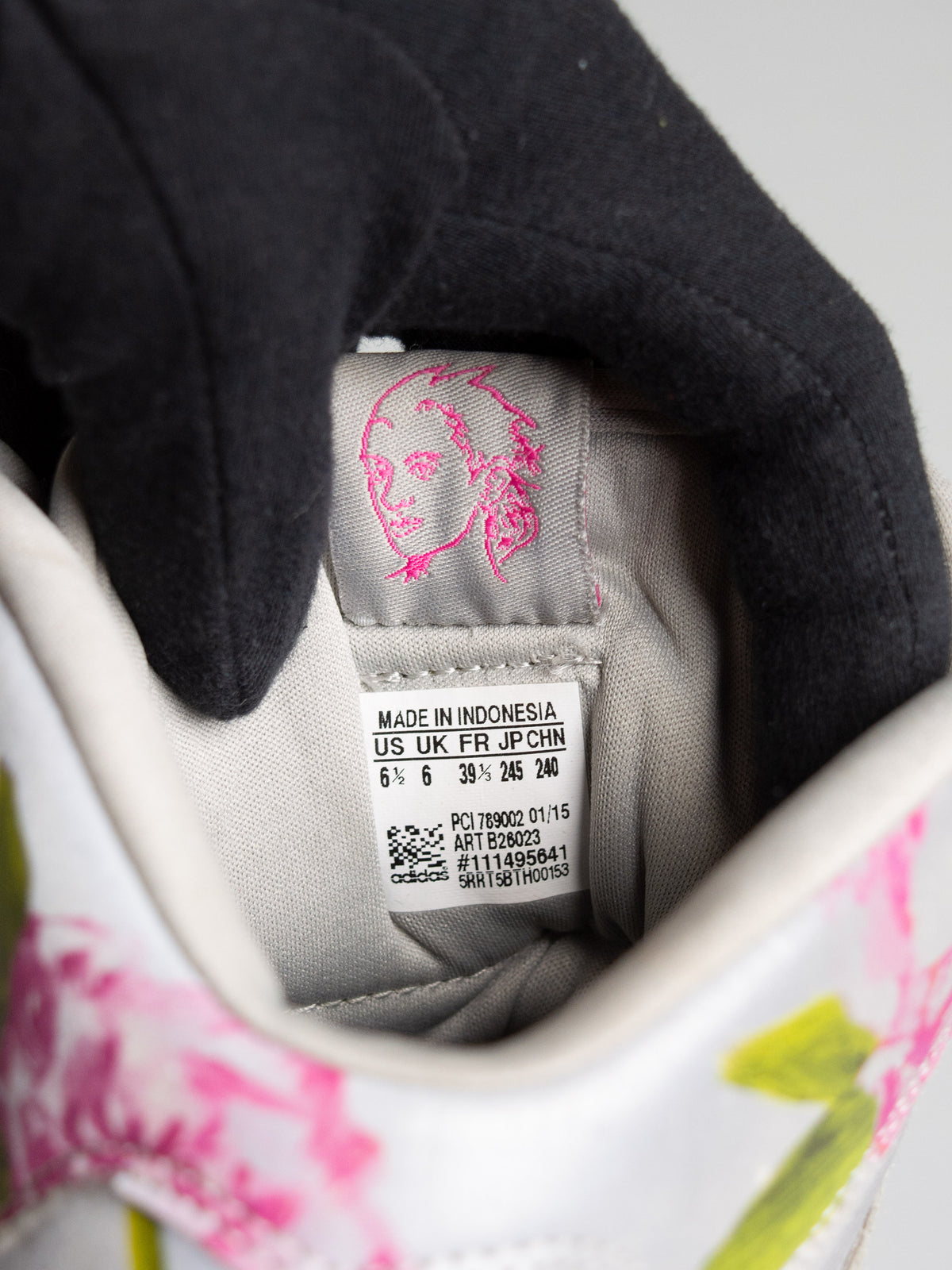 adidas Originals by Jeremy Scott S/S 2015 JS Wings Floral - size 39 1/3