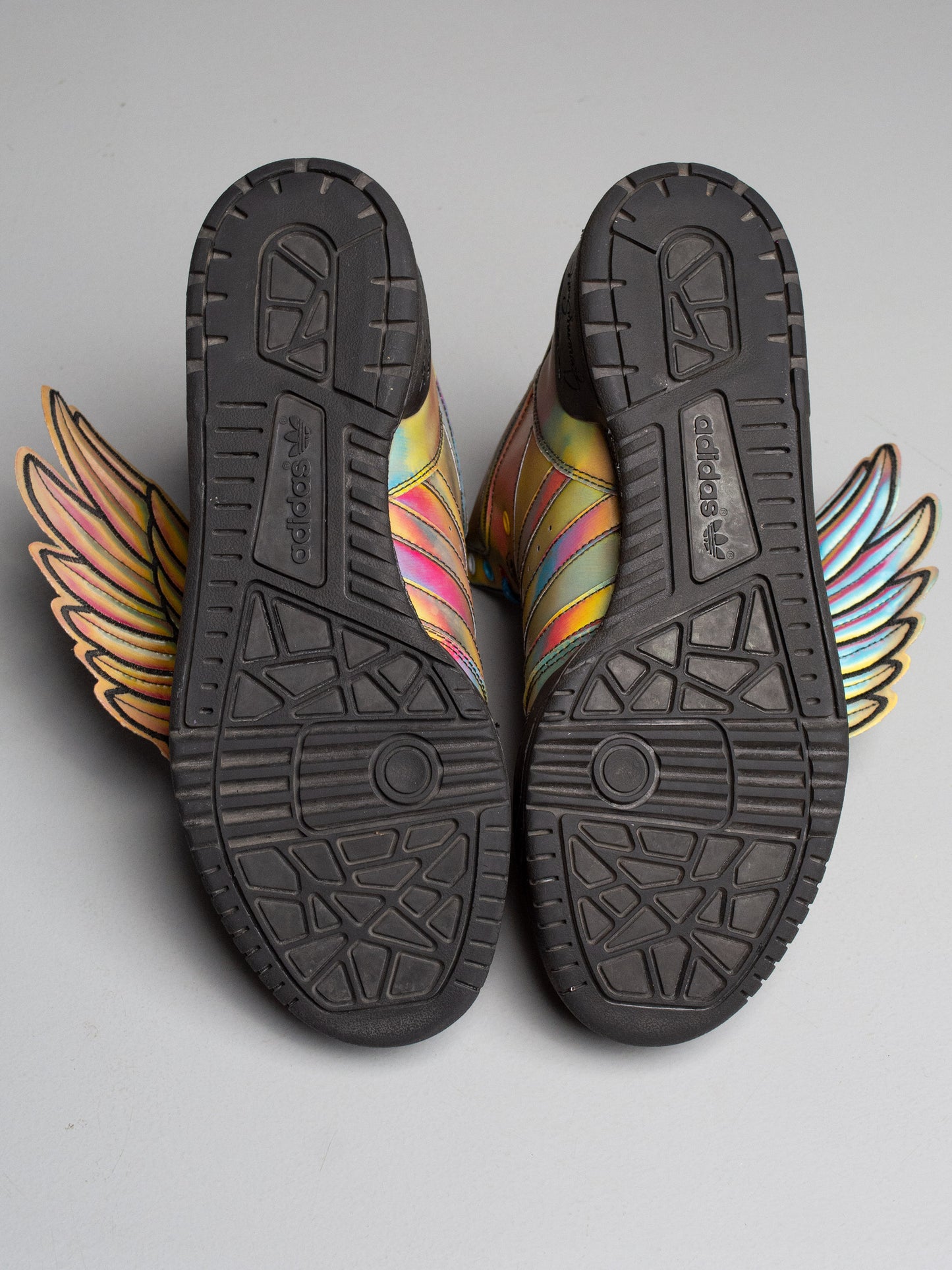 adidas Originals by Jeremy Scott S/S 2010 JS Wings "Rainbow" - size 42