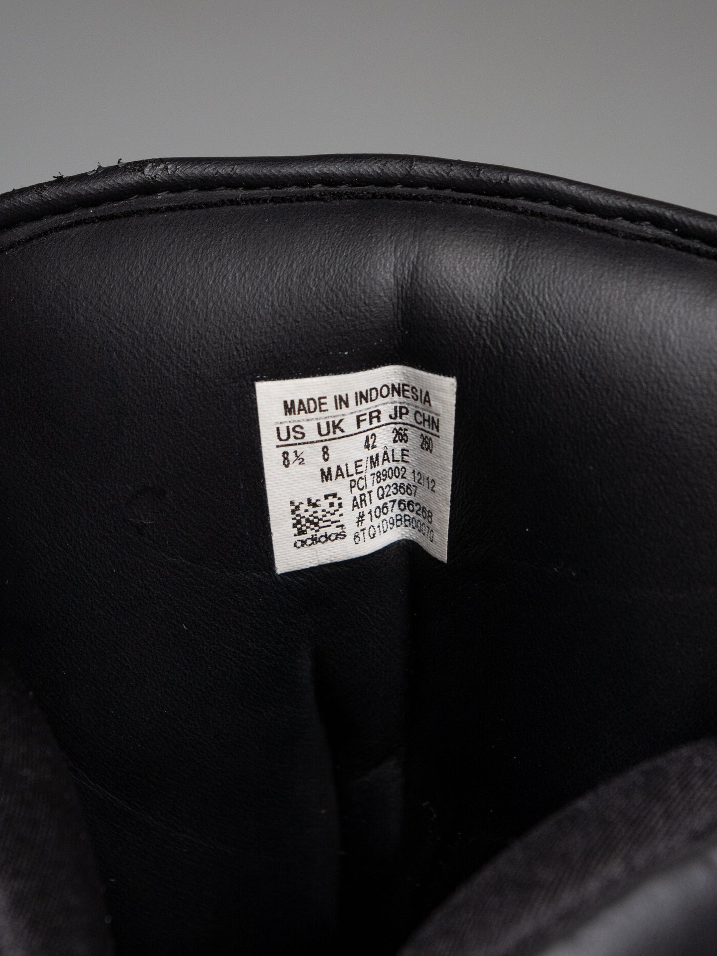 adidas Originals by Jeremy Scott S/S 2013 JS Instinct Hi "Plaid" - size 42