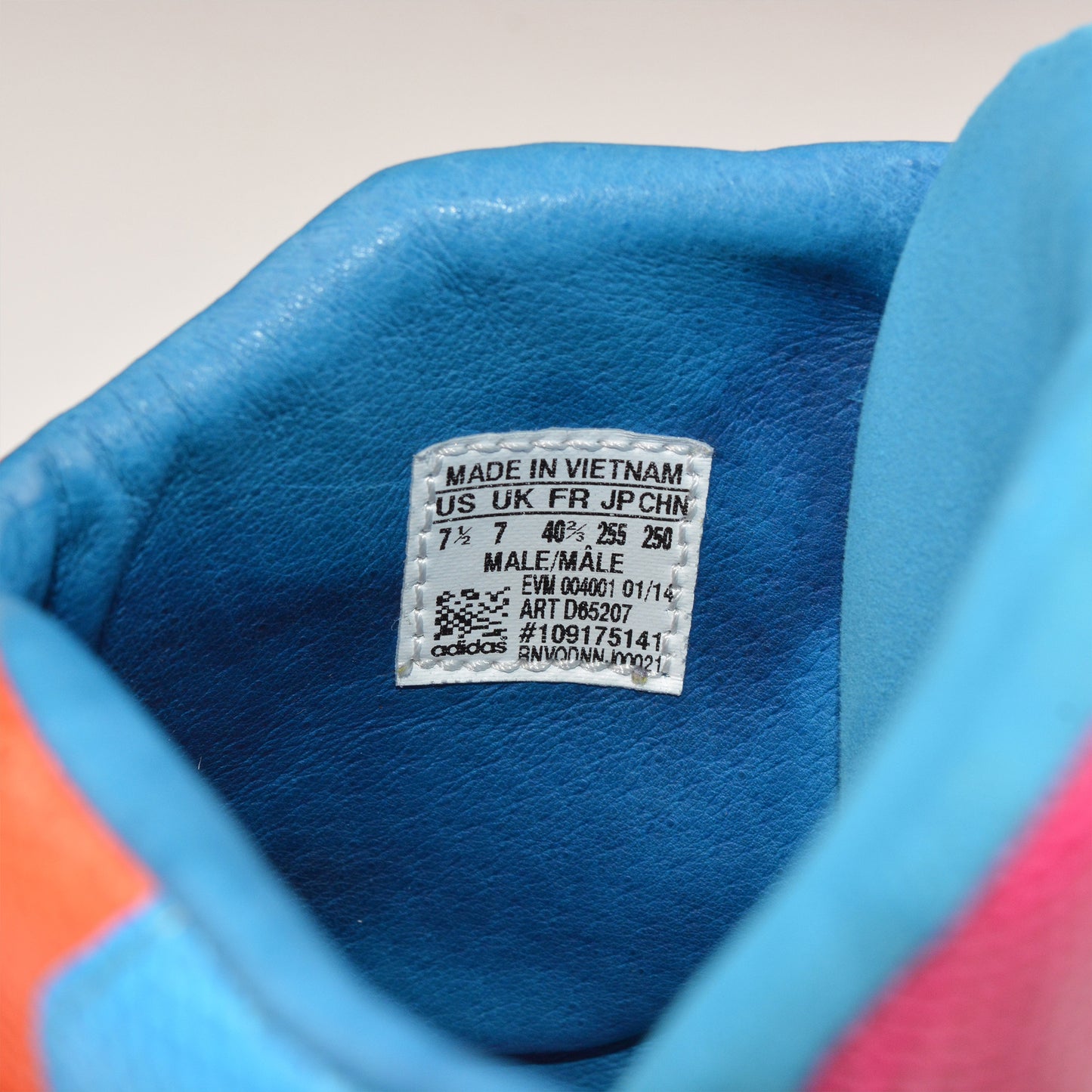 adidas Originals by Jeremy Scott - S/S 2014 - JS Bones Multicolor - size 40 2/3