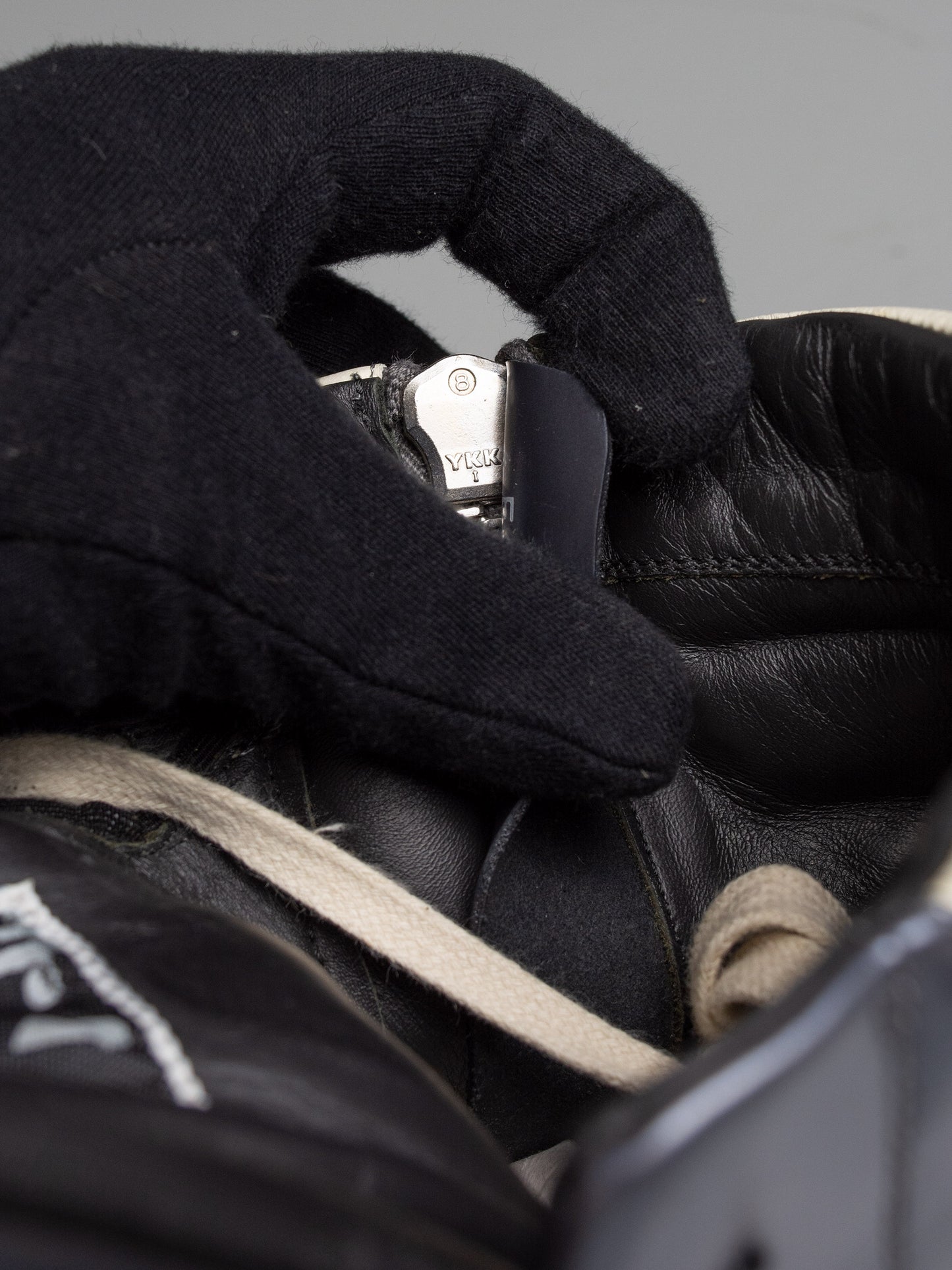 Rick Owens S/S 2015 Dirty Silver Geobasket - size 40