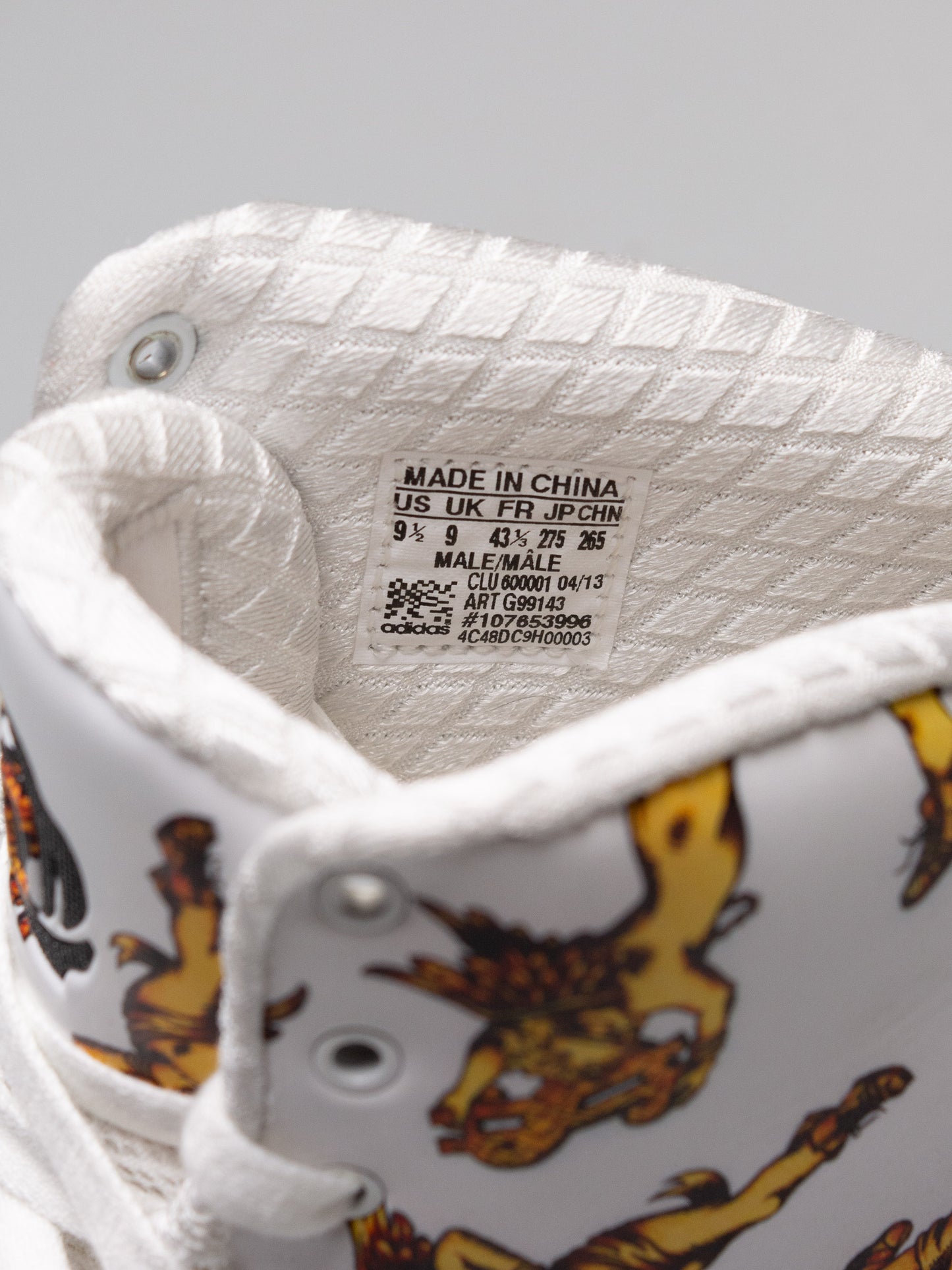 2013 adidas D Rose 3.5 "Angels" by Jeremy Scott - size 43 1/3