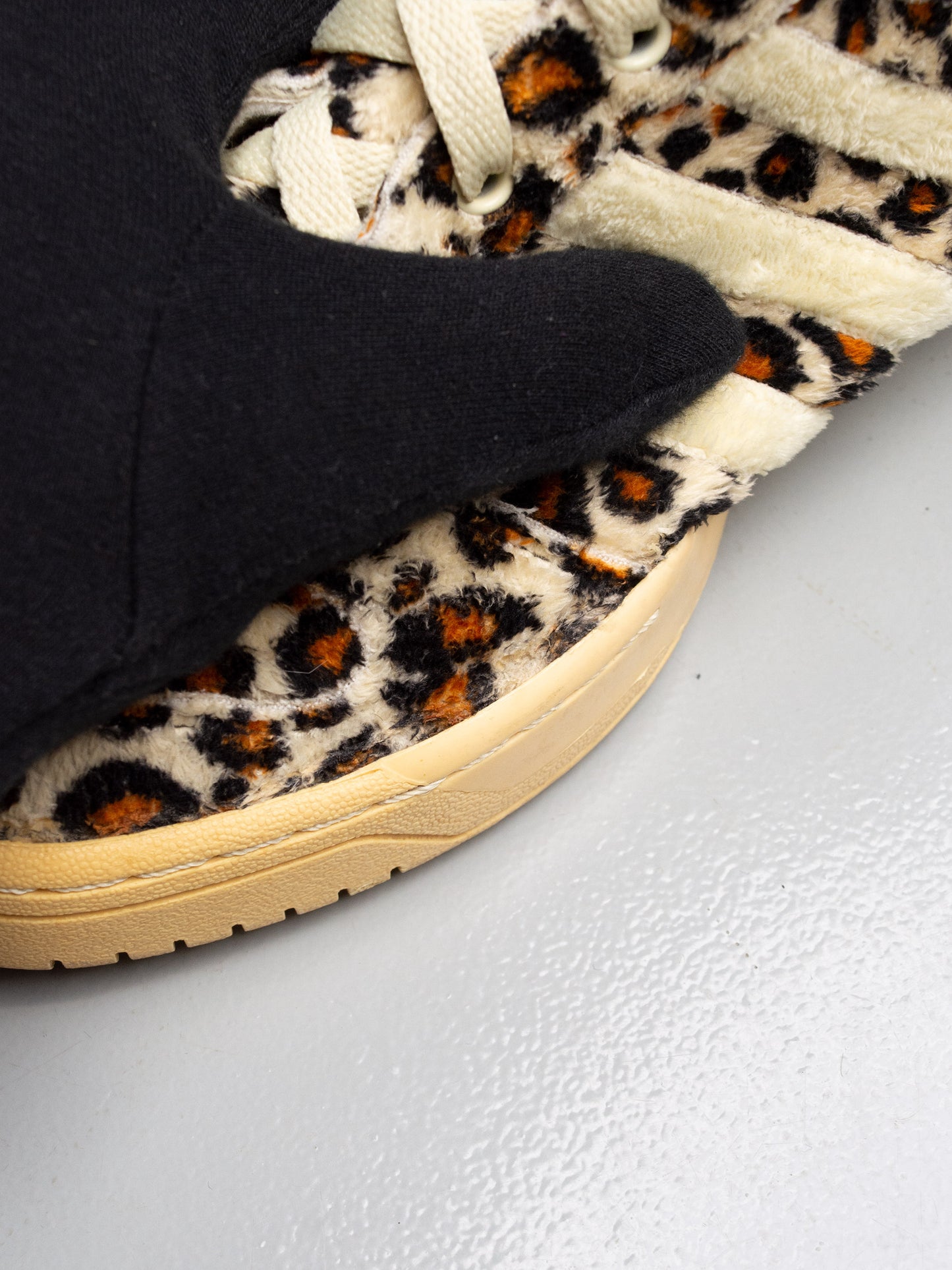adidas Originals by Jeremy Scott S/S 2012 JS Leopard - size 45 1/3