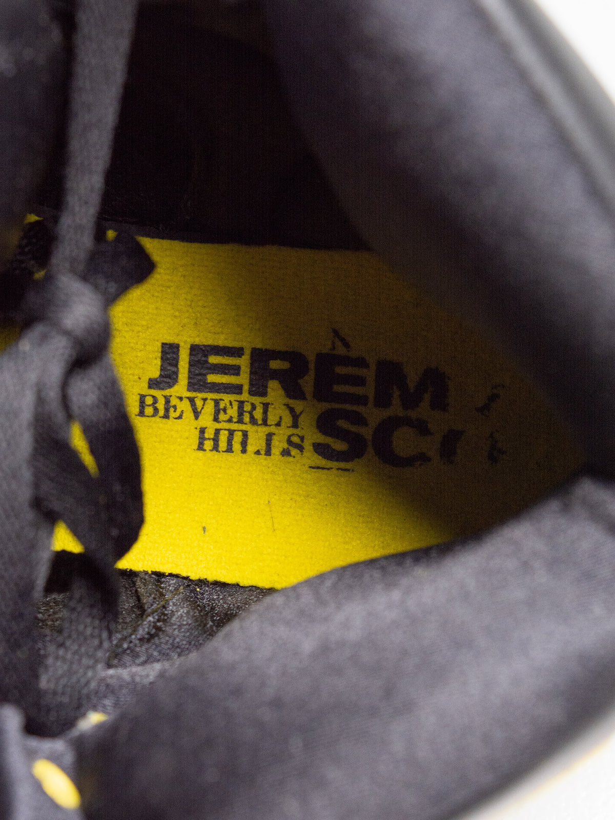 adidas Originals by Jeremy Scott S/S 2012 JS Instinct Hi (black/yellow) - size 43 1/3