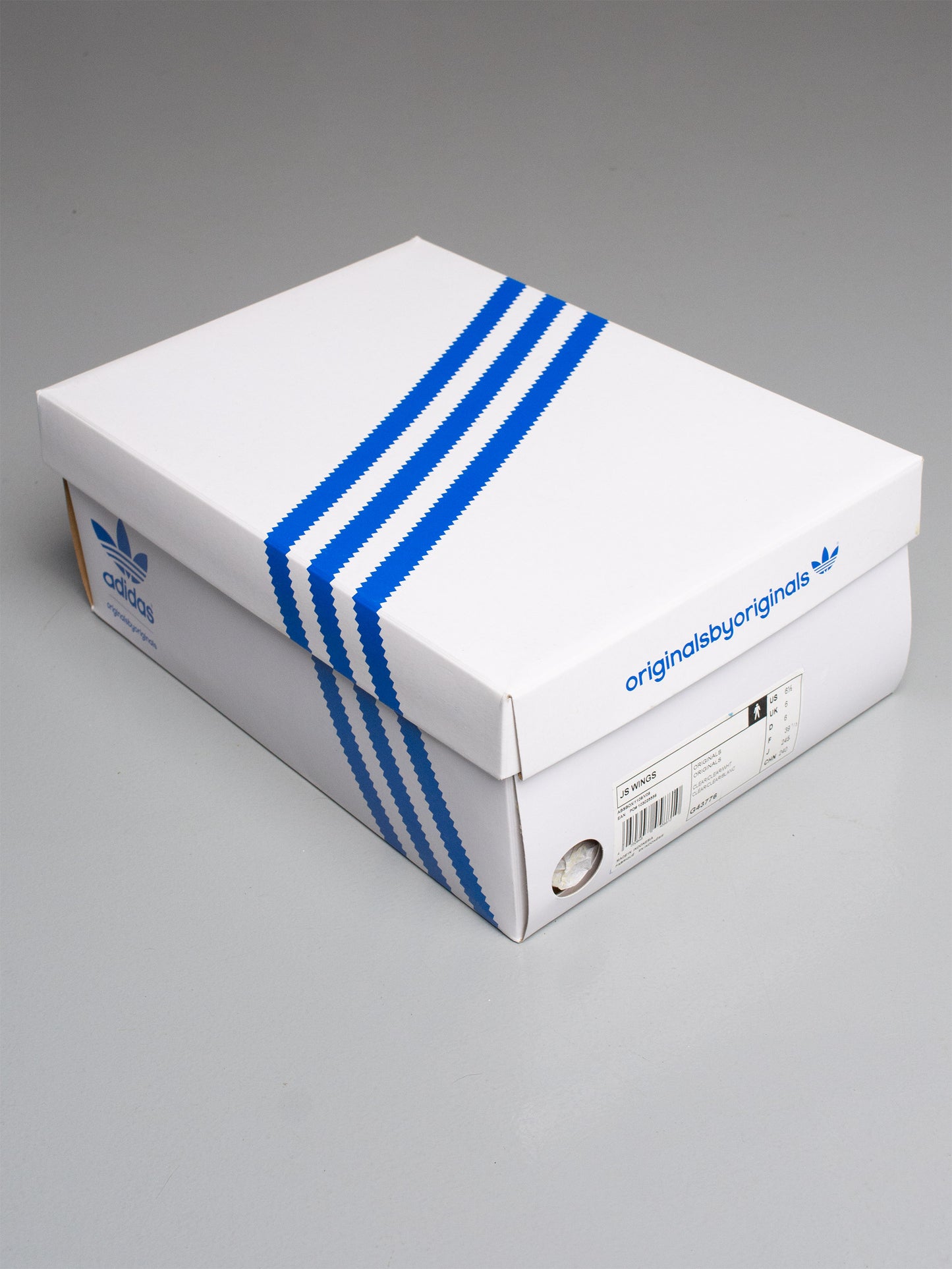adidas Originals by Jeremy Scott S/S 2011 JS Wings "Clear" - size 39 1/3