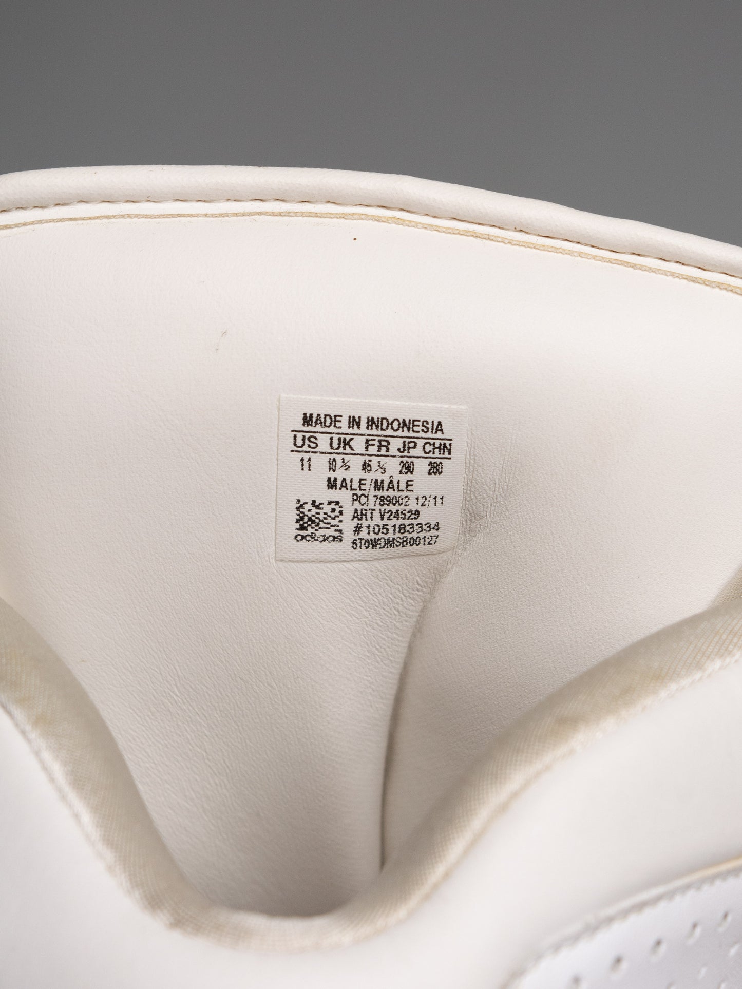 adidas Originals by Jeremy Scott S/S 2012 JS Instinct Hi (white) - size 45 1/3