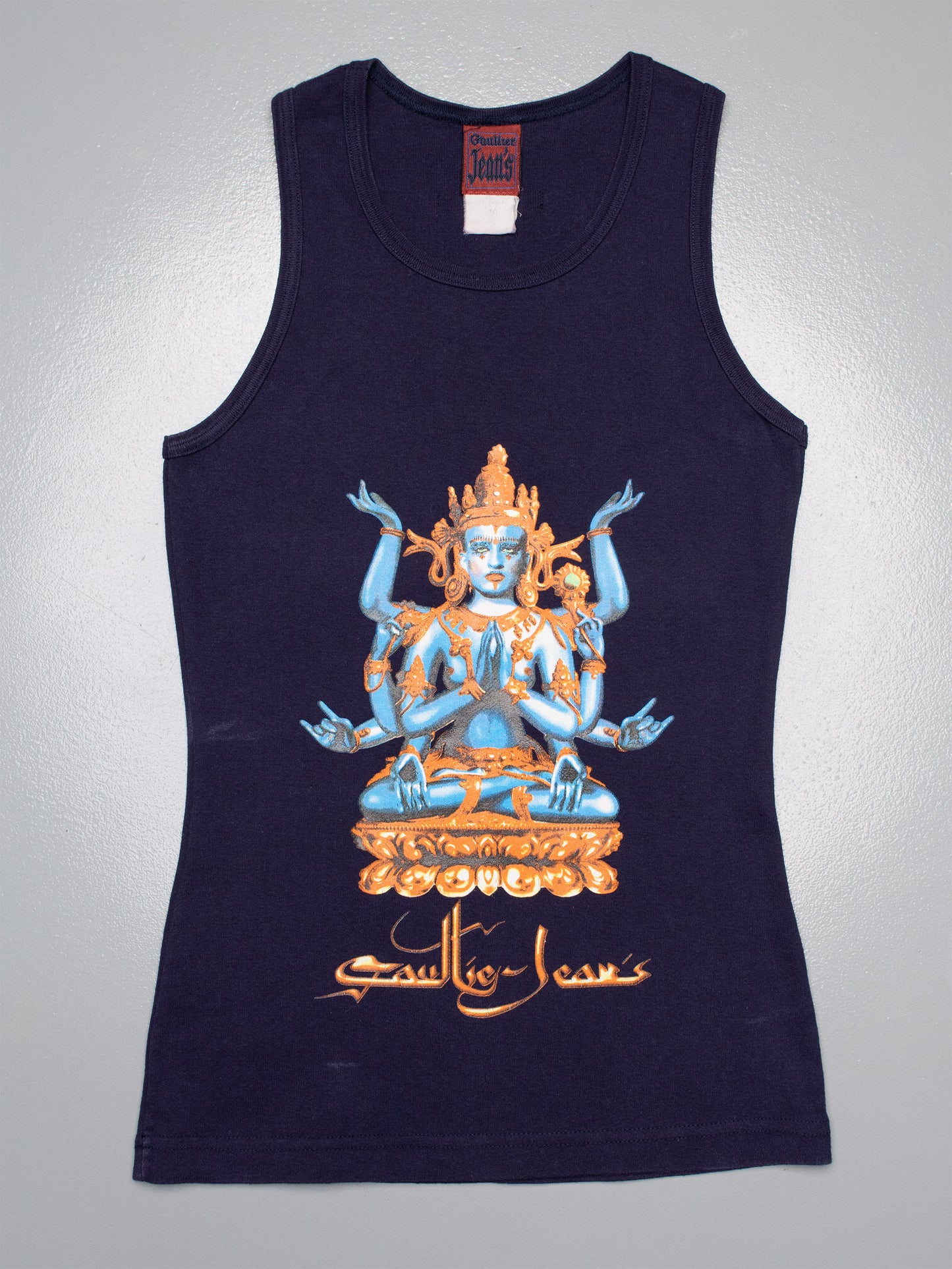 1990's Gaultier Jean's Buddhism tank top - women's size 40