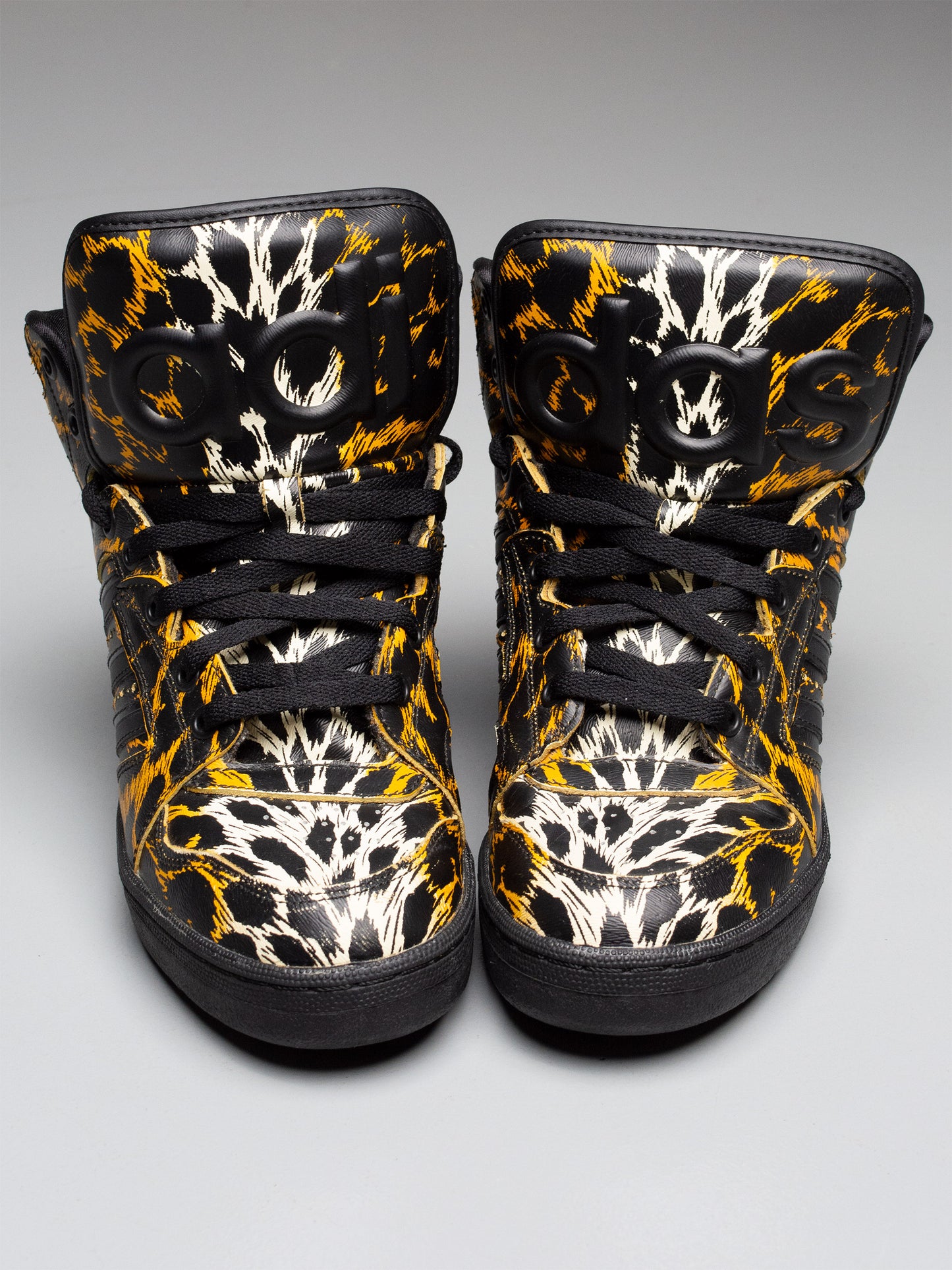 adidas Originals by Jeremy Scott S/S 2014 JS Instinct Hi Leopard - size 40 2/3