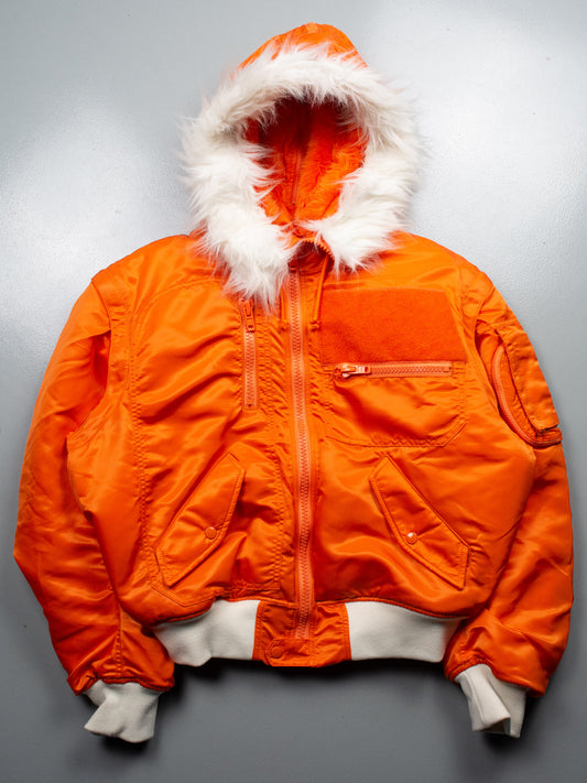 GR-Uniforma 2019 made in Japan orange bomber with detachable sleeves - size M