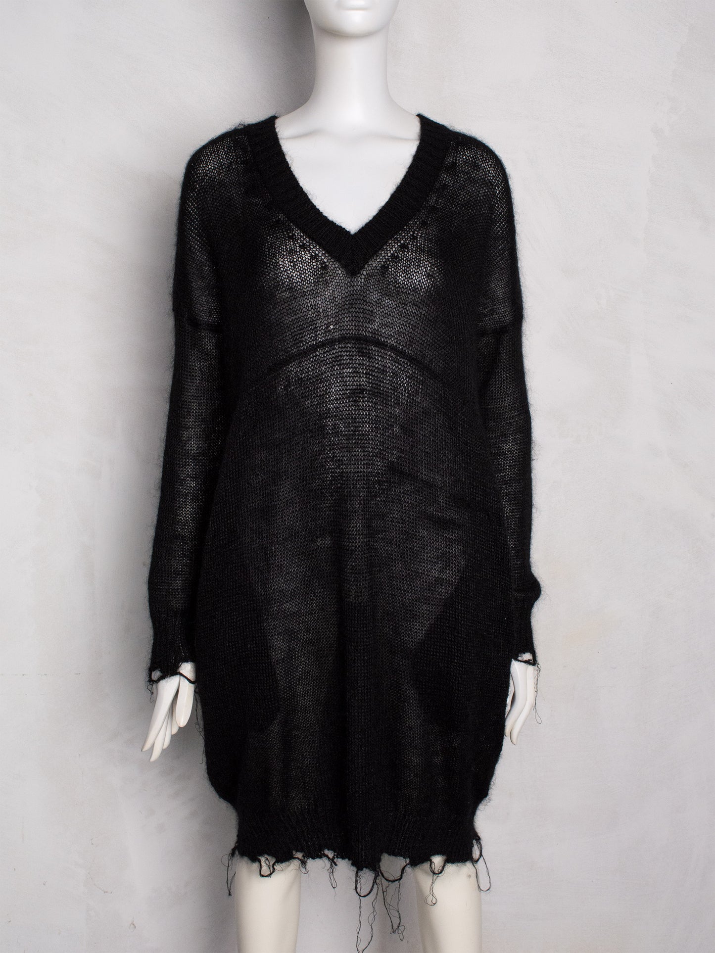 Junya Watanabe A/W 2011 oversized mohair sweater - size S