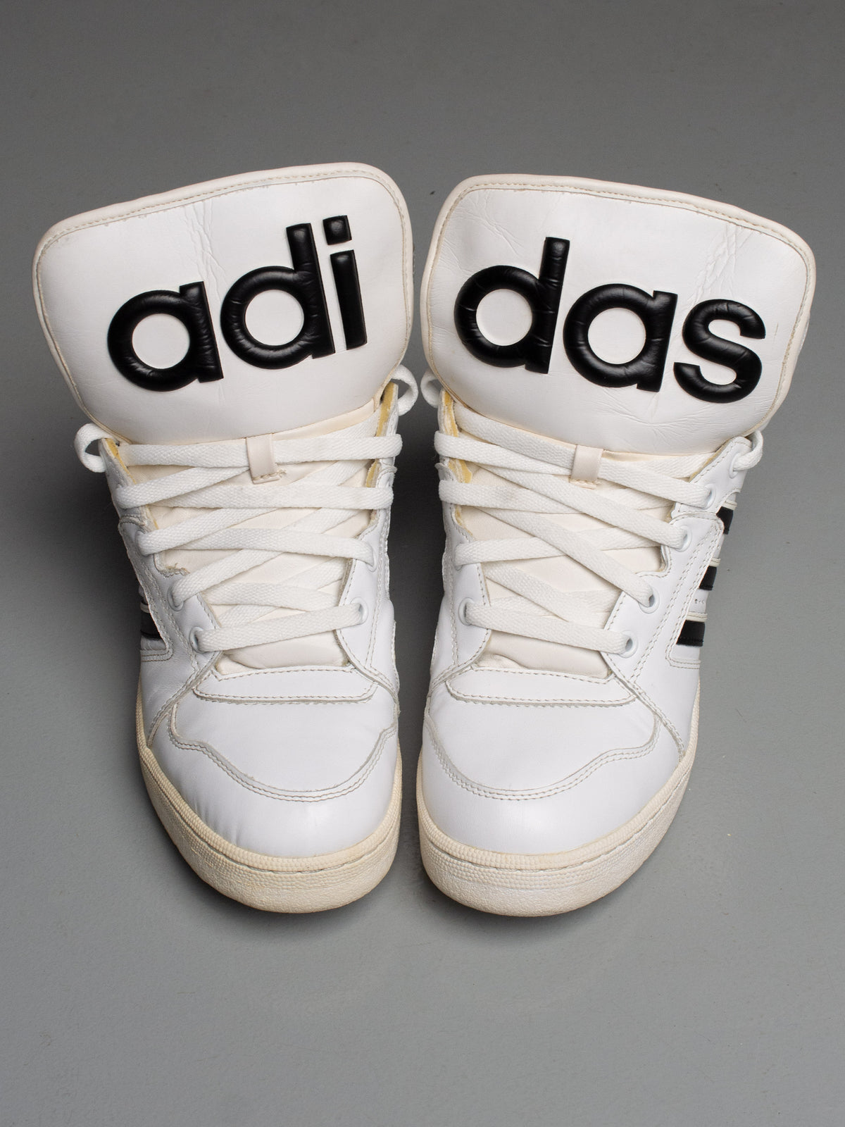 adidas Originals by Jeremy Scott S/S 2012 JS Instinct Hi (white) - size 43 1/3