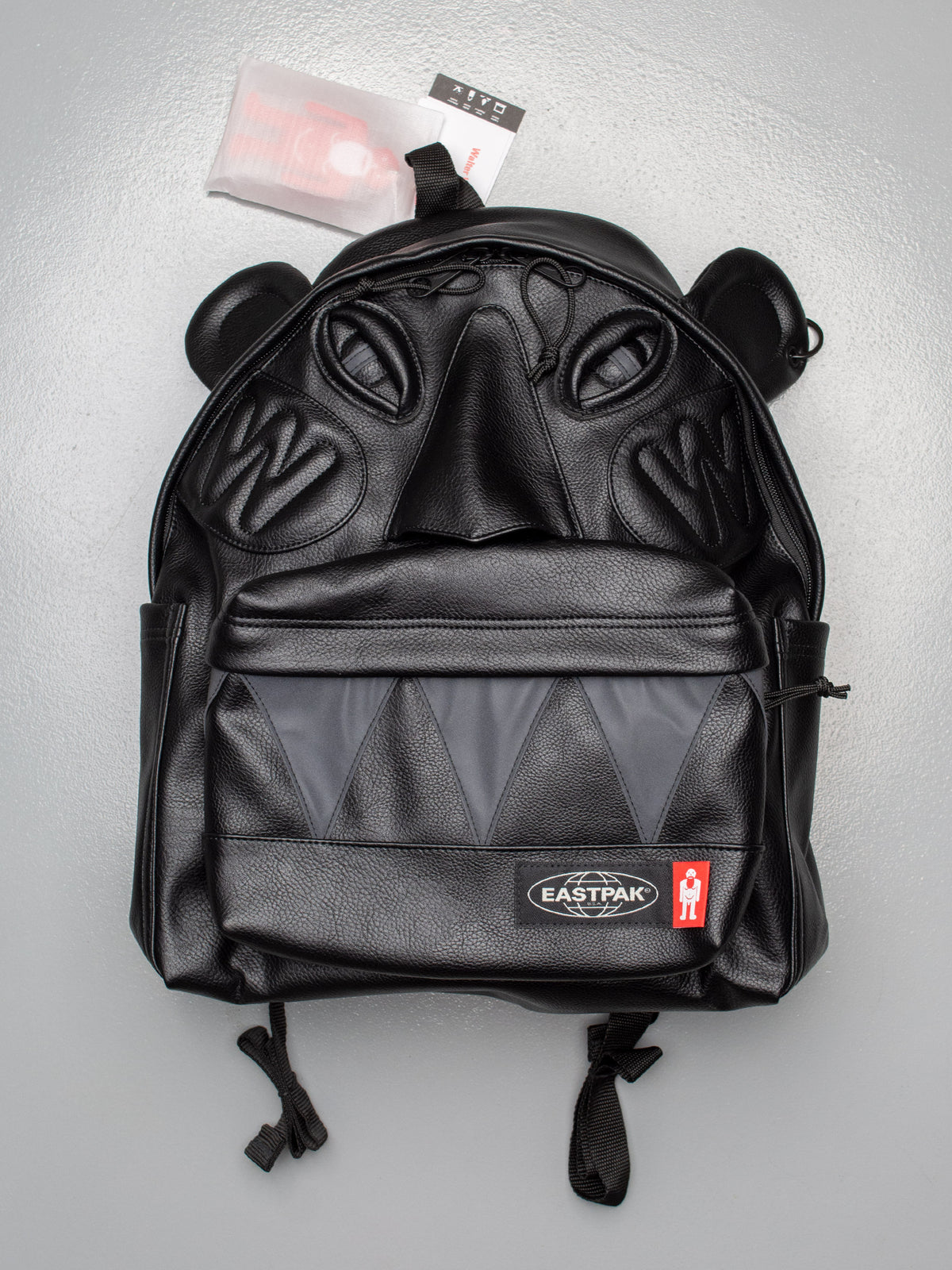 Eastpak X Walter Van Beirendonck A/W 2026 Walter Pak'r (Black Faux Leather)