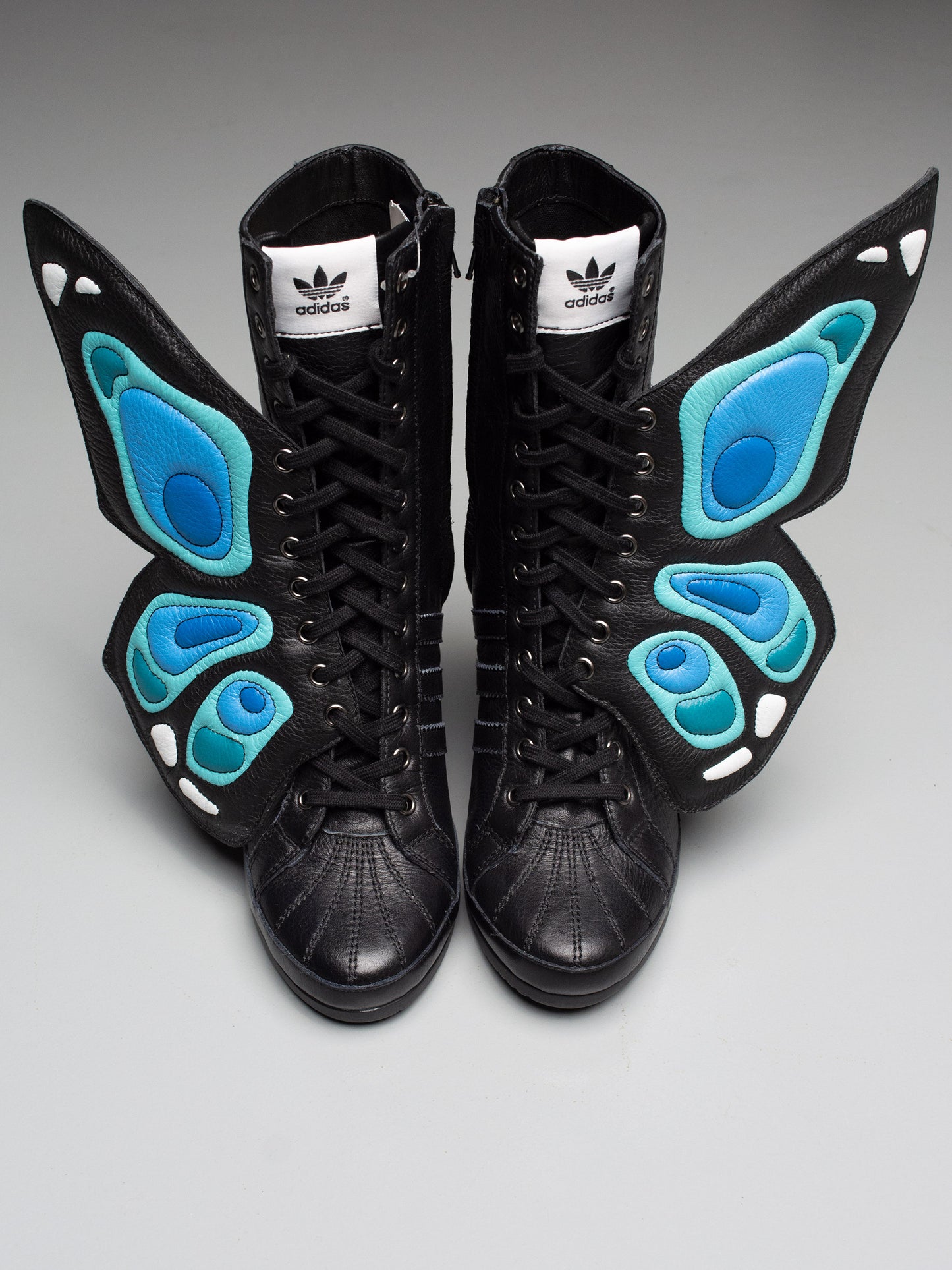 adidas Originals by Jeremy Scott A/W 2012 JS Wings Wedge "Butterfly" - size 39 1/3