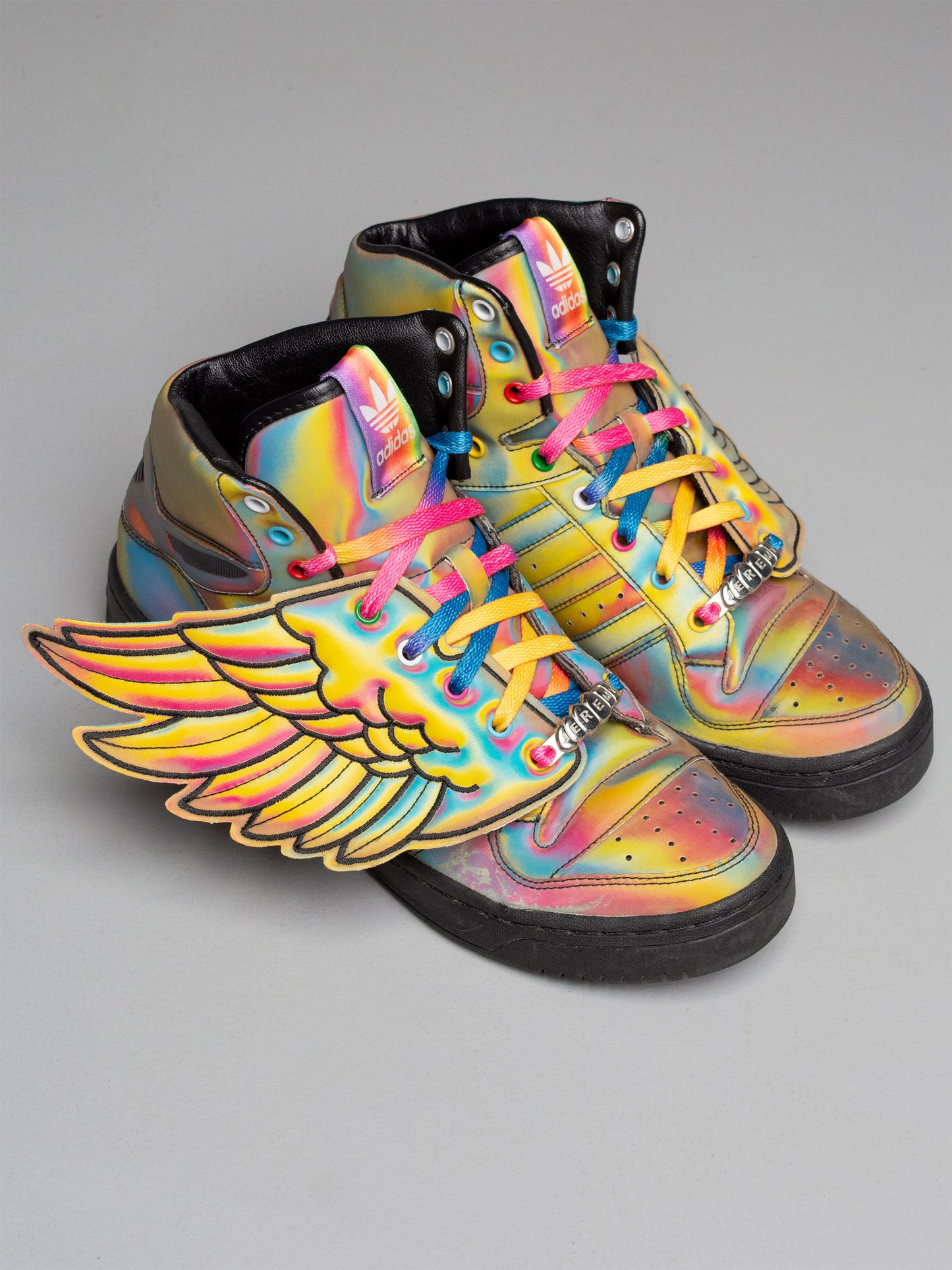 adidas Originals by Jeremy Scott S/S 2010 JS Wings "Rainbow" - size 42