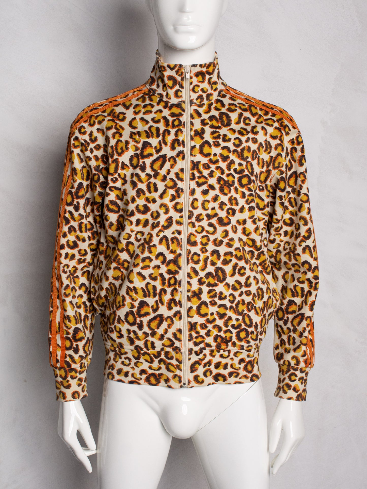 adidas Originals by Jeremy Scott A/W 2011 Firebird Track Top Leopard - men's size S