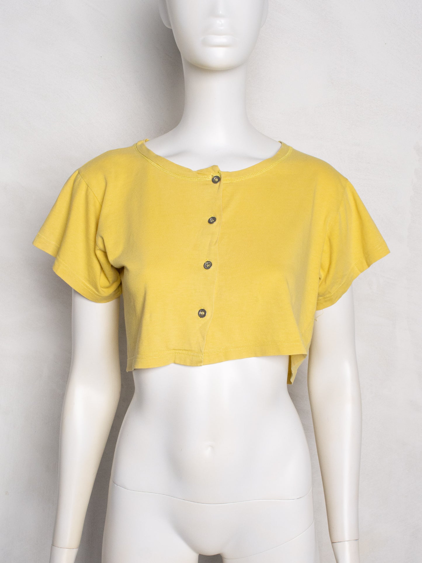 vintage Marithé & François Girbaud crop top