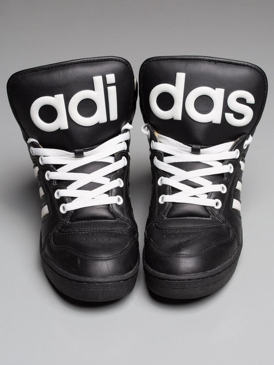 adidas Originals by Jeremy Scott A/W 2012 JS Instinct Hi (Black) - size 43 1/3