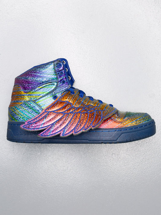 adidas Originals by Jeremy Scott S/S 2013 JS Wings "Hologram" - size 44 2/3