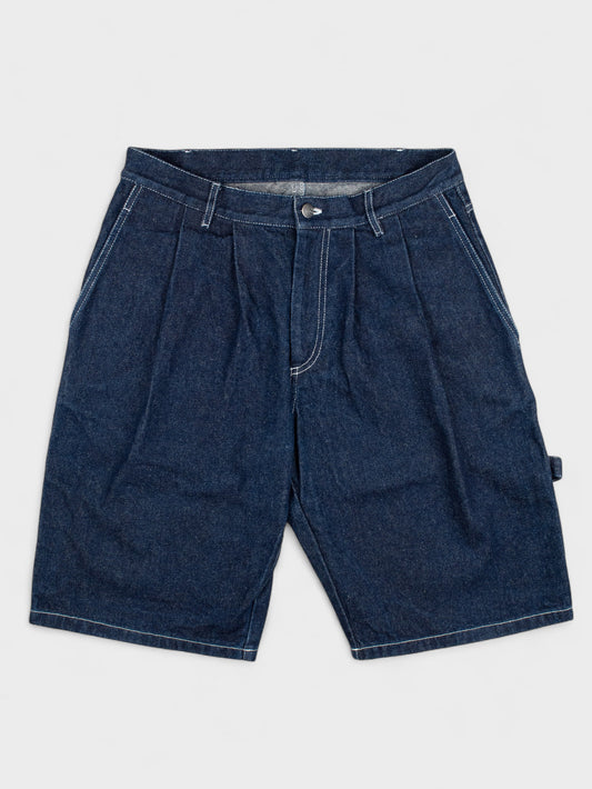 Gosha Rubchinskiy - S/S 2018 - oversized denim carpenter shorts - size S