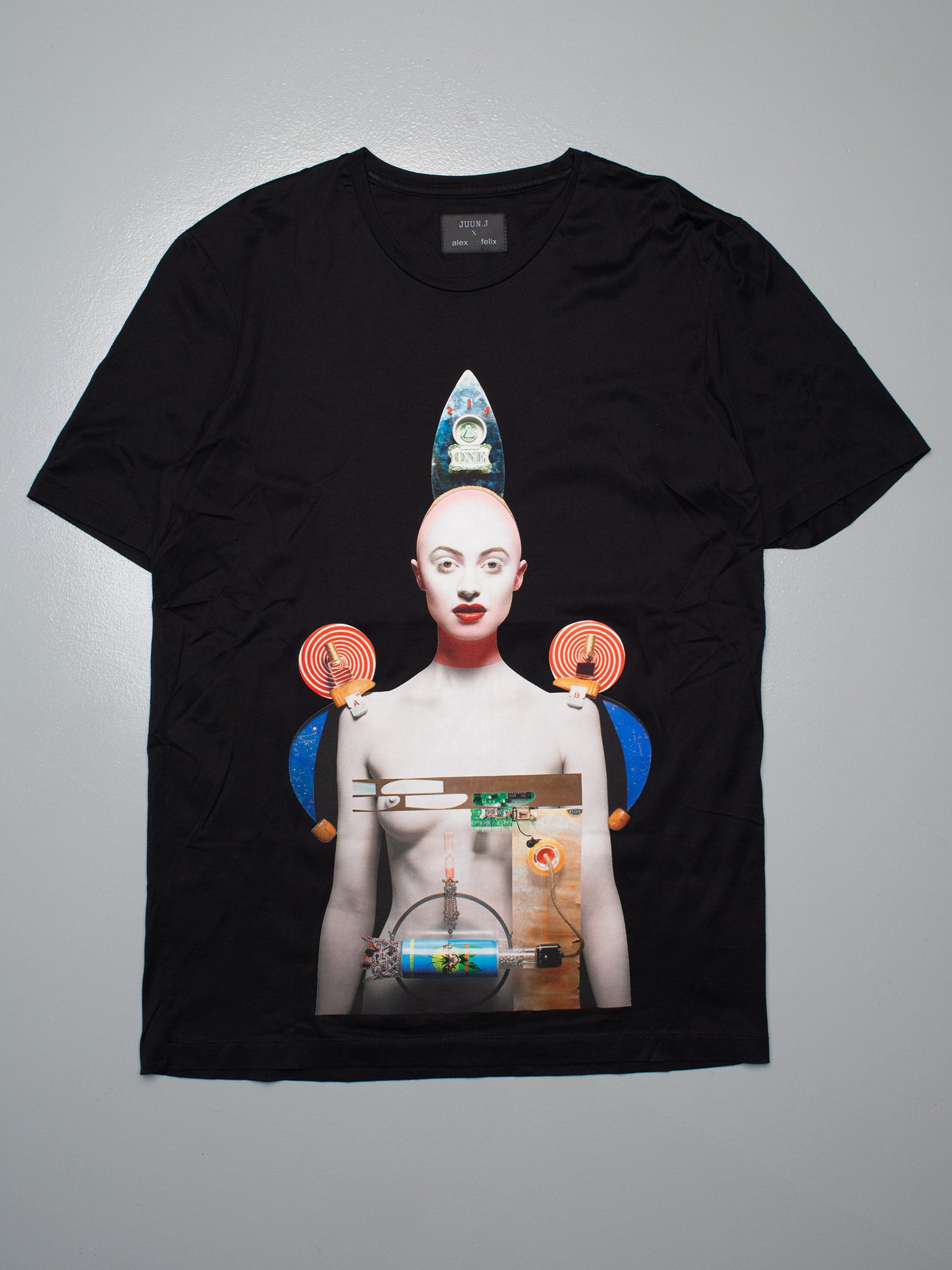 Juun.J X alexandfelix S/S 2013 "13 Queens" Queen Rocket t-shirt - size 48