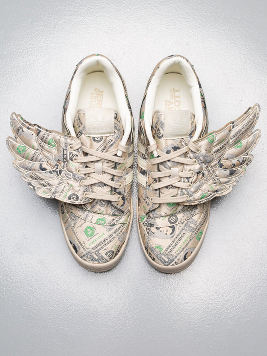 adidas Originals X Jeremy Scott 2021 JS Forum Money Lo - size 45 1/3
