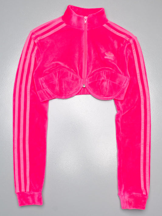 adidas Originals X Jeremy Scott 2021 JS Track Crop Top - size XS
