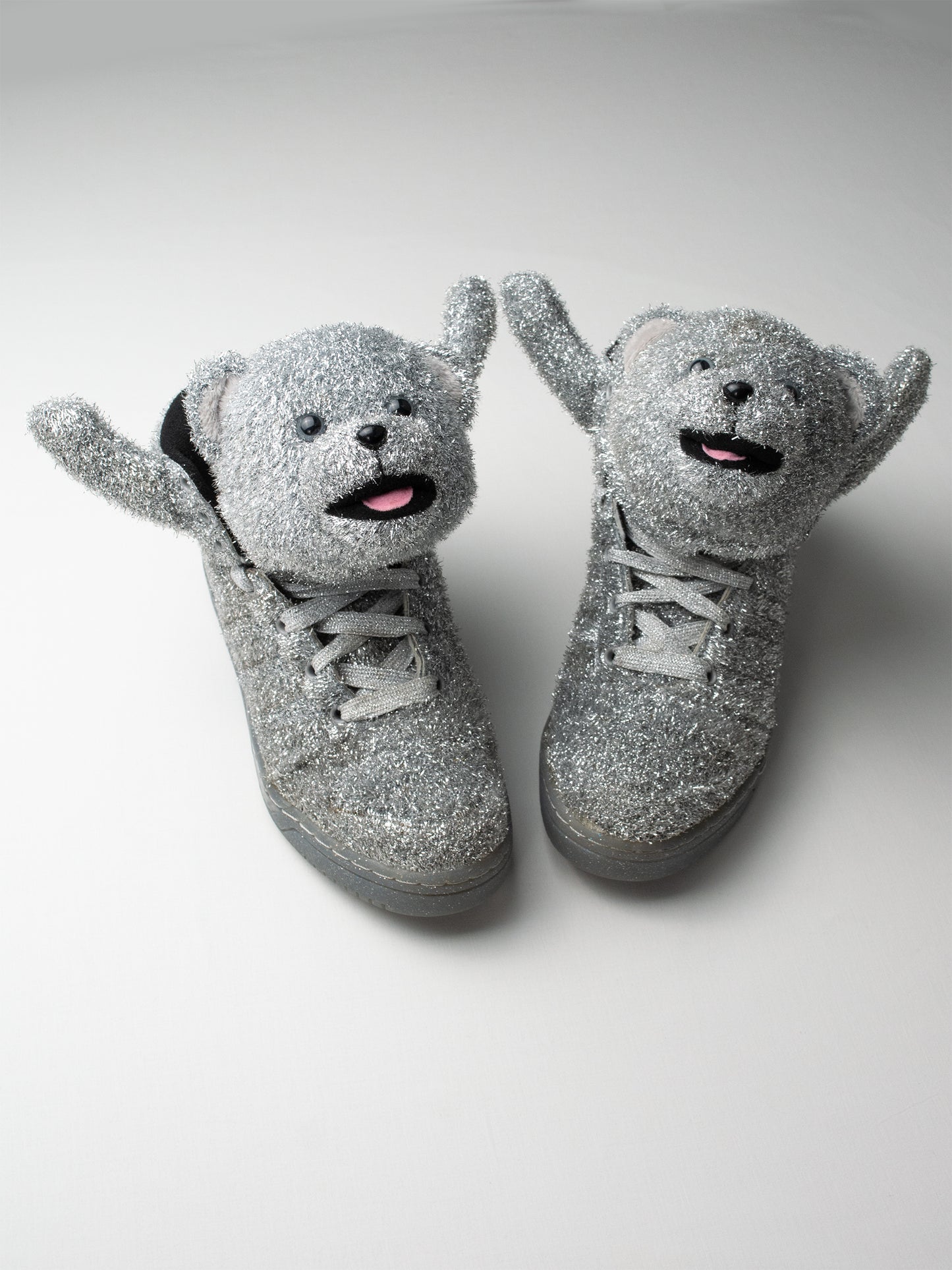 adidas Originals by Jeremy Scott - A/W 2013 - JS Bear "Tinsel" - size 39 1/3