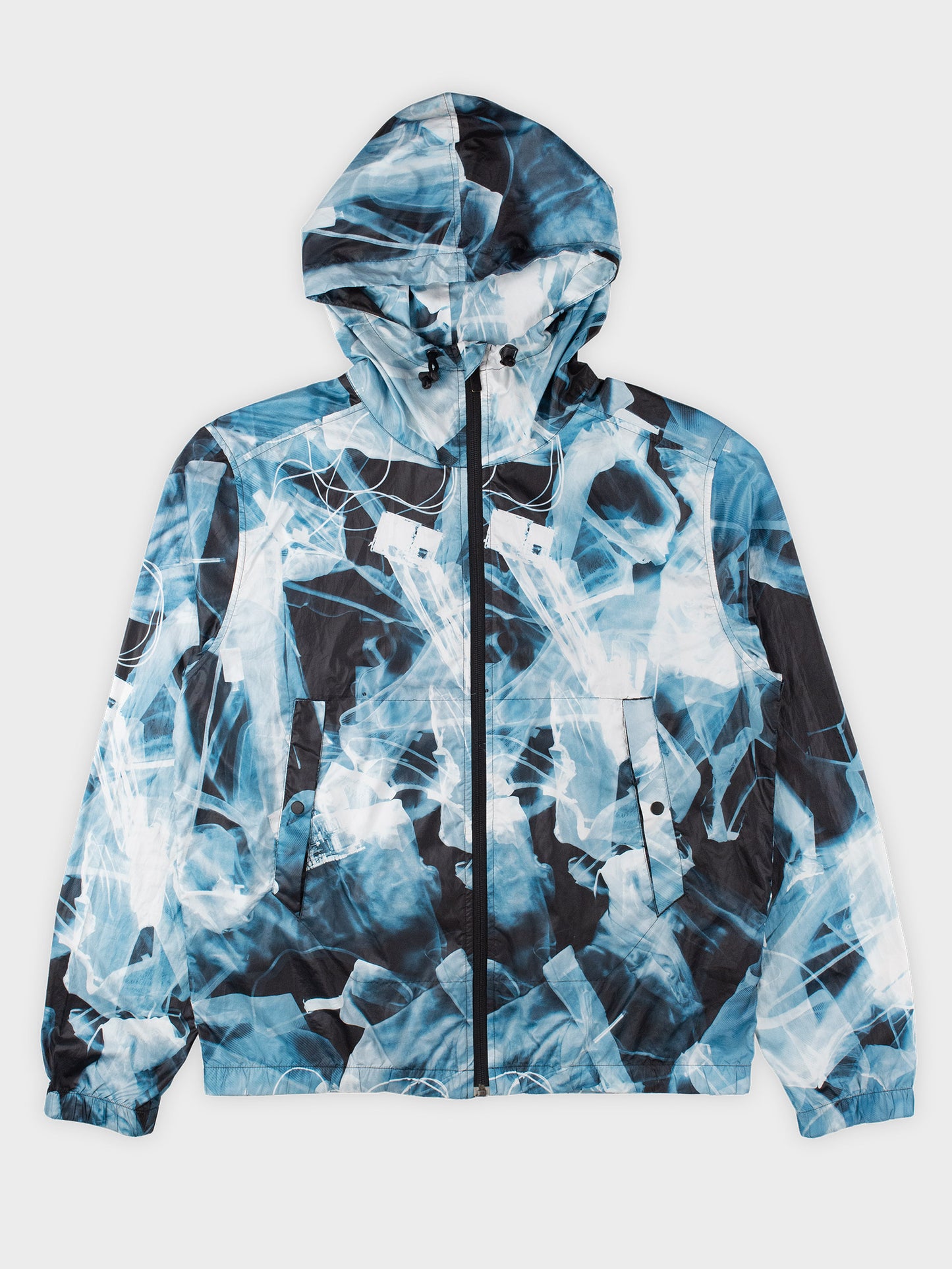 Puma Urban Mobility by Hussein Chalayan - A/W 2011 - x-ray abstract windbreaker - men's size S