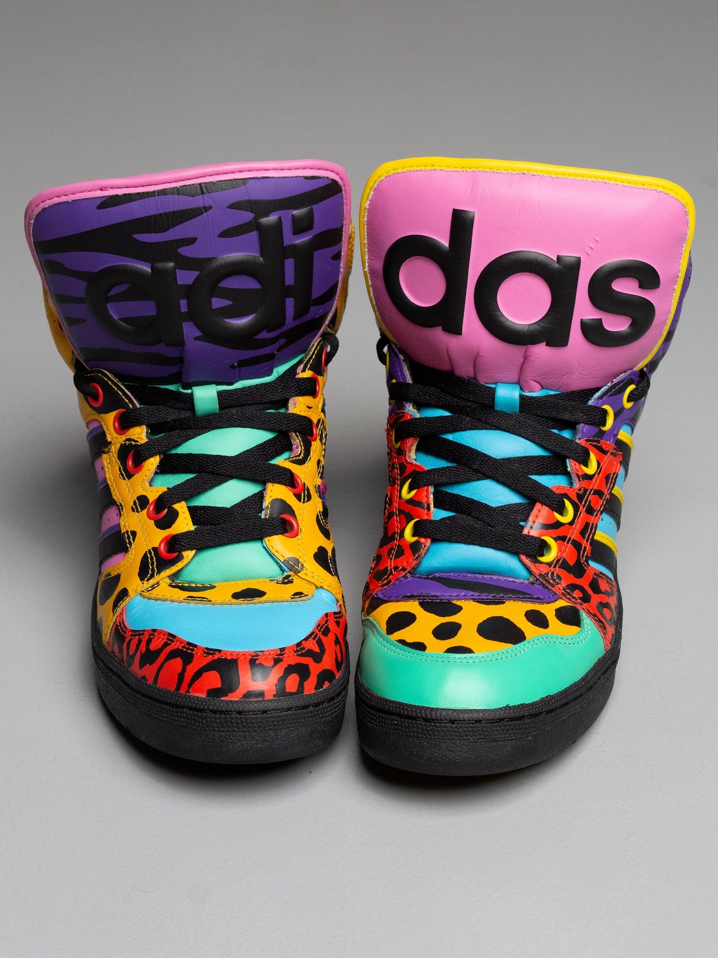 adidas Originals by Jeremy Scott A/W 2012 JS Instinct Hi (Multicolor) - size 42