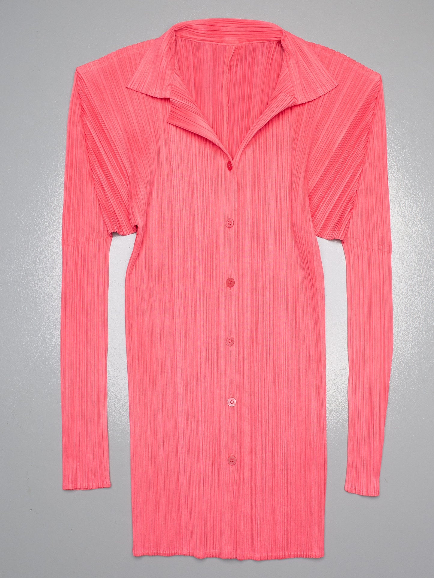 Pleats Please by Issey Miyake button-up shirt - size 5