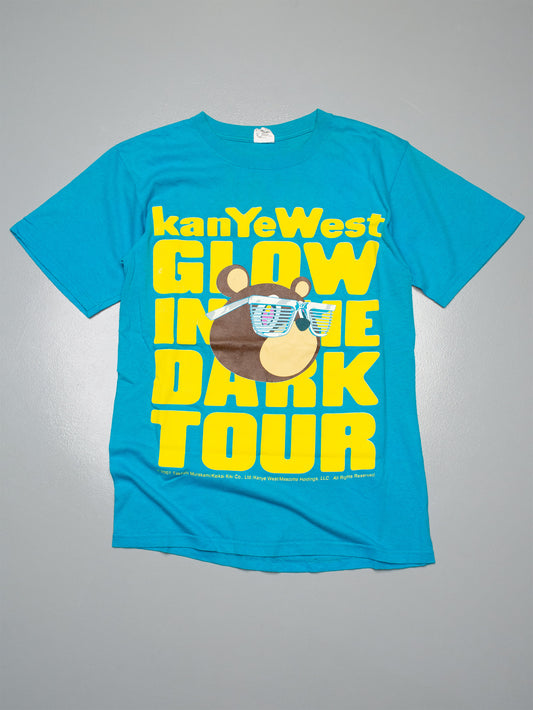 2007 Kanye West Glow In The Dark Tour t-shirt - size S