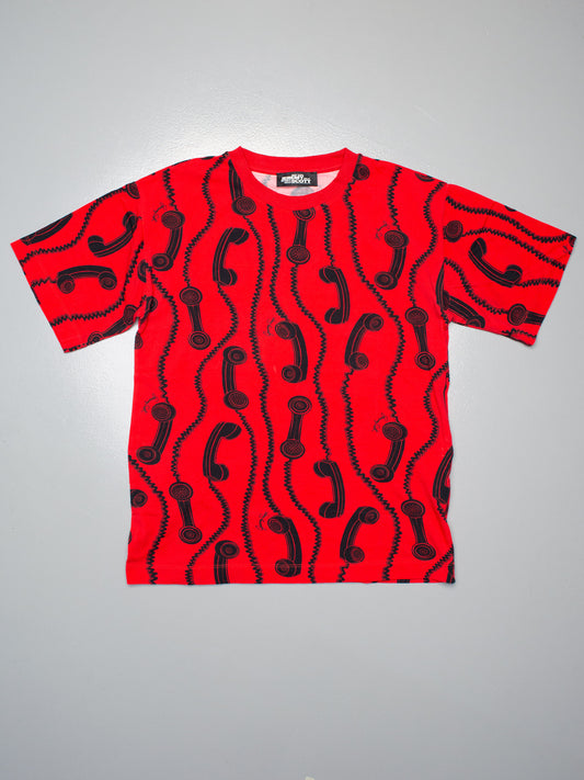 Jeremy Scott 2018 telephone t-shirt - size S