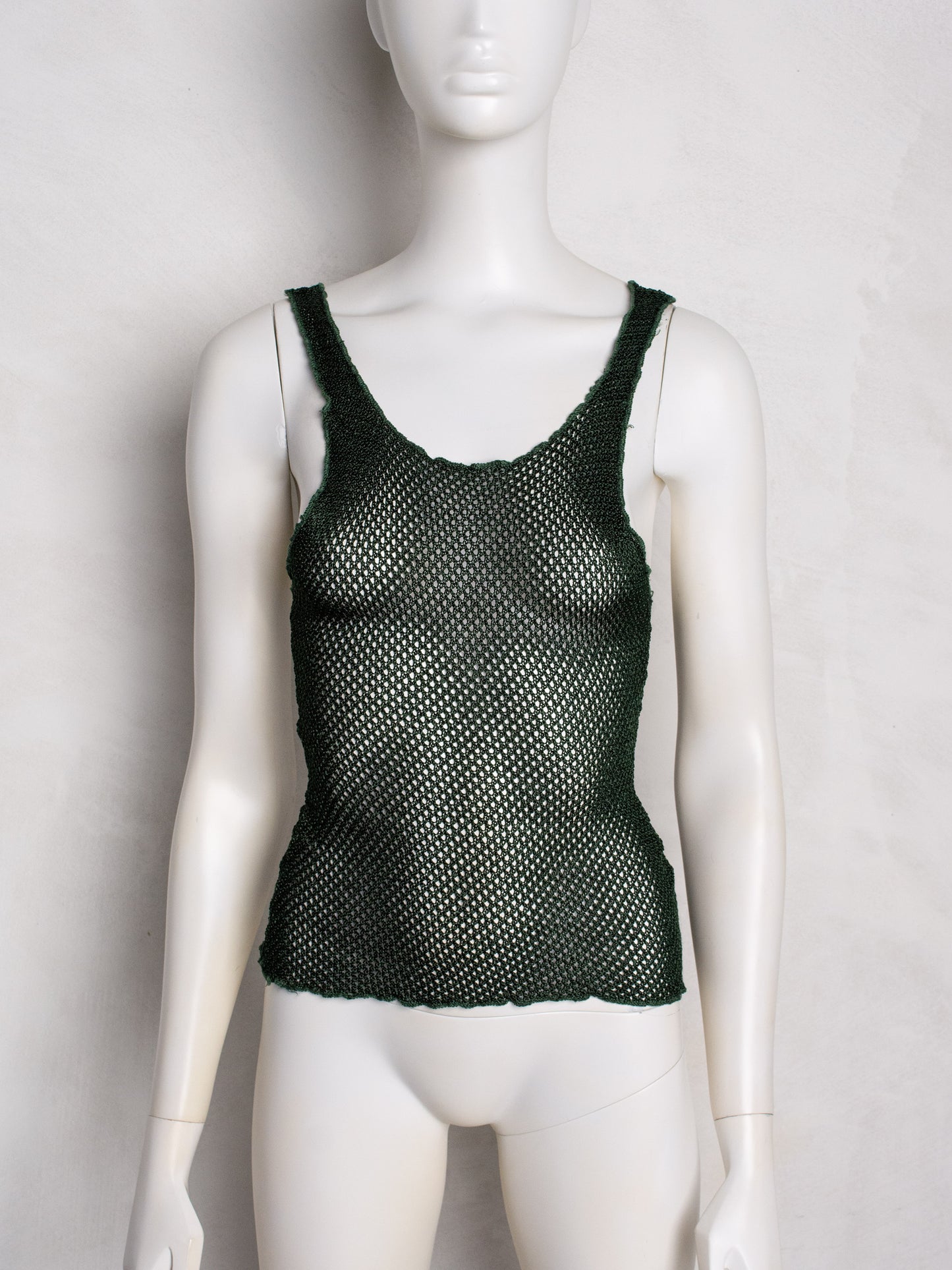 vintage Junior Gaultier net tank top