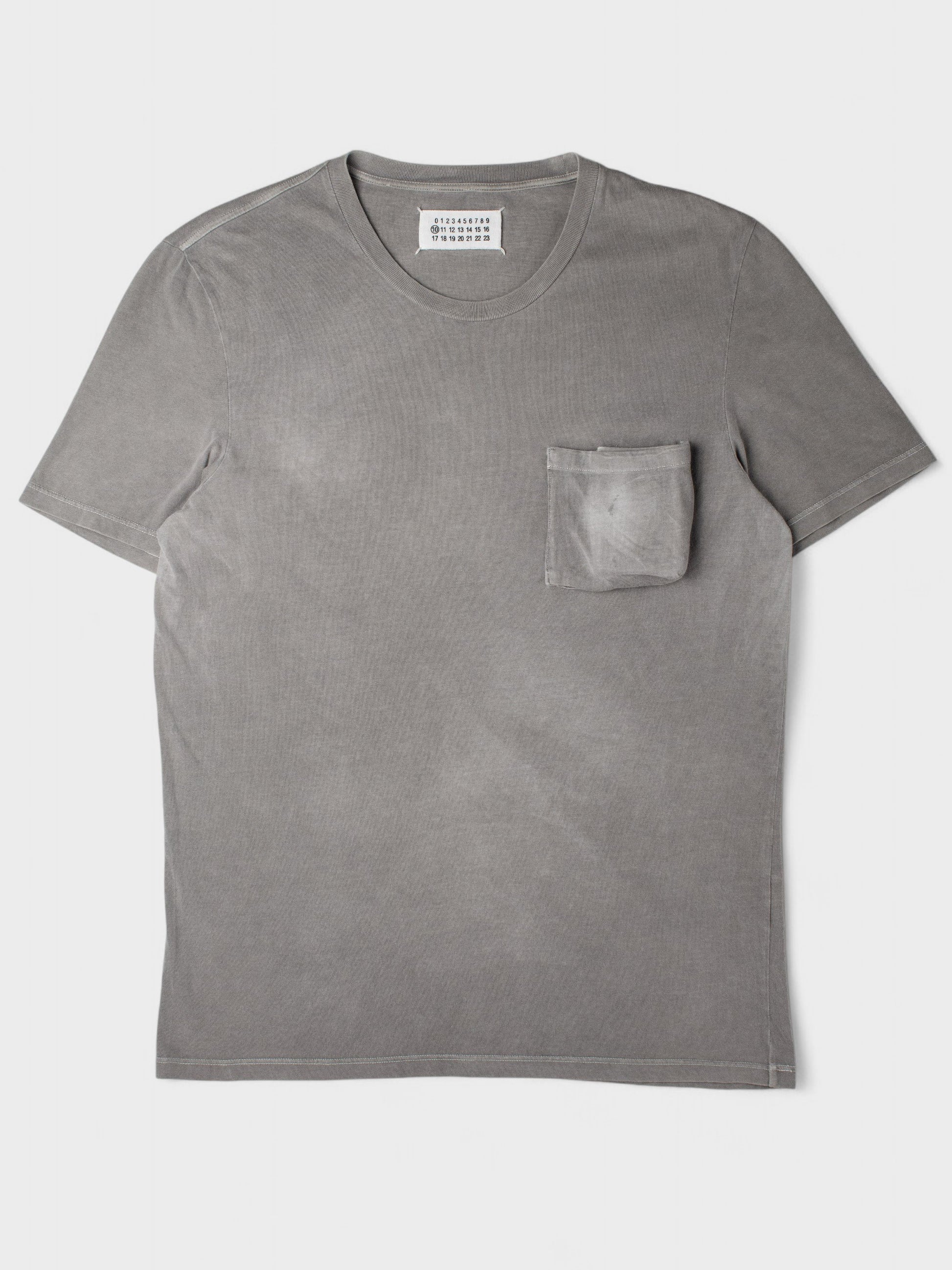 Maison Martin Margiela S/S 2010 smokers cigarette pocket t-shirt