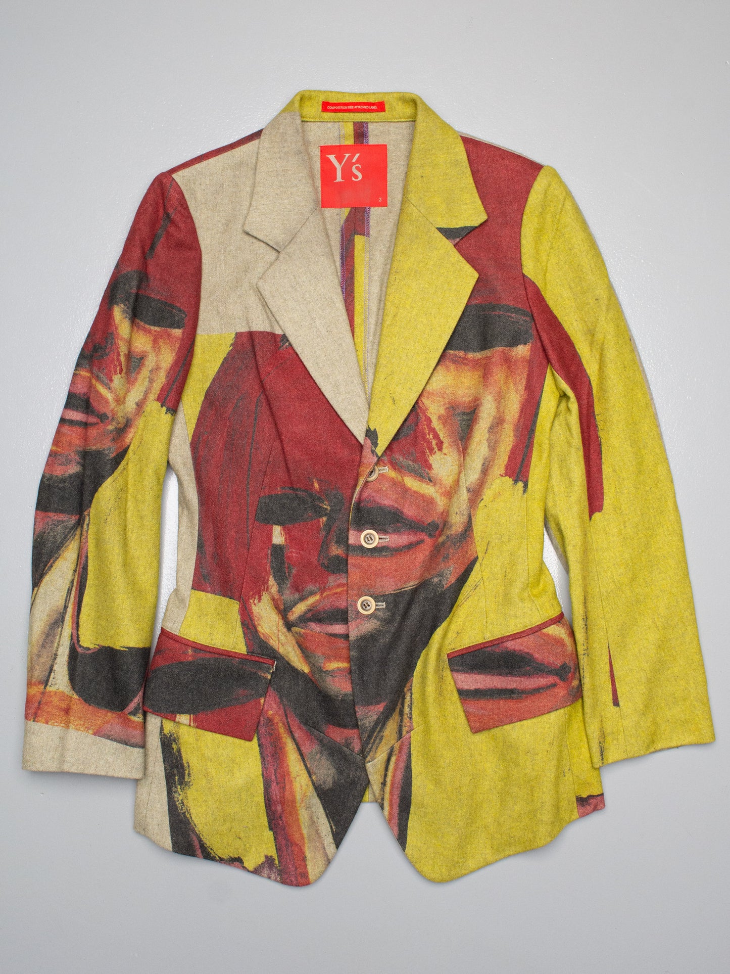 Y's Red Label X Kosumi Genta A/W 2007 women's blazer - size 2