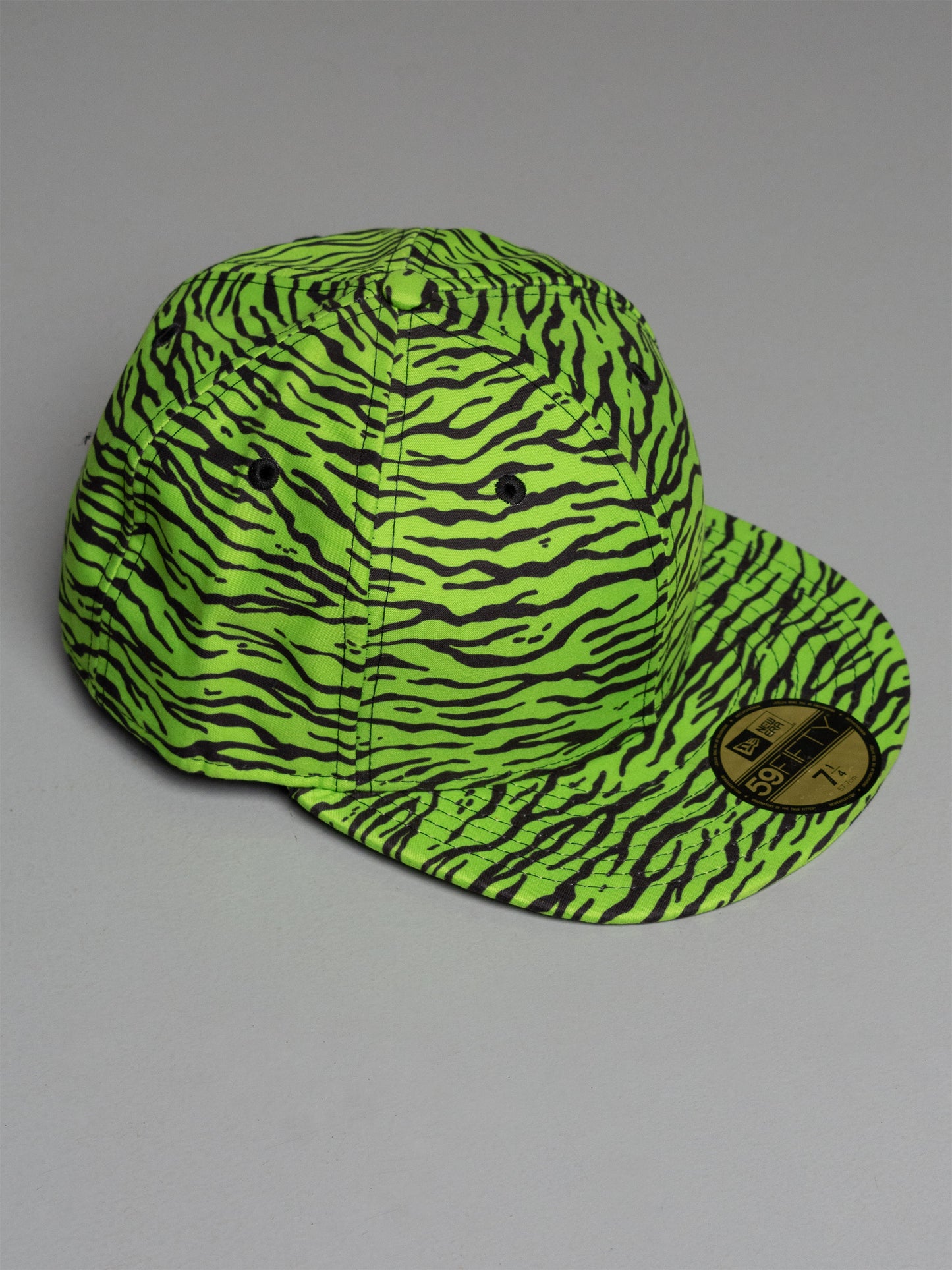 New Era X Jeremy Scott A/W 2013 Green Zebra 59Fifty fitted cap - size 7 1/4