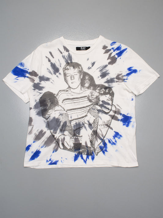 RAF by Raf Simons S/S 2008 tie-dye rave t-shirt - size XS