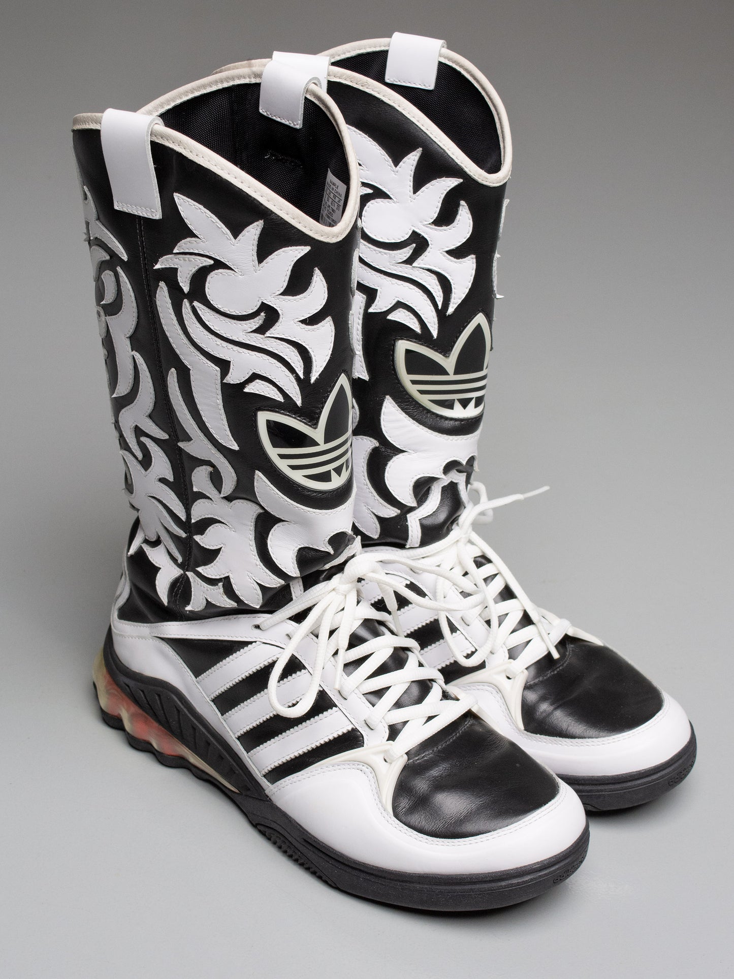 V22820 sample adidas Jeremy Scott JS Mega Softcell Cowboy Boots 2012 Spring-Summer