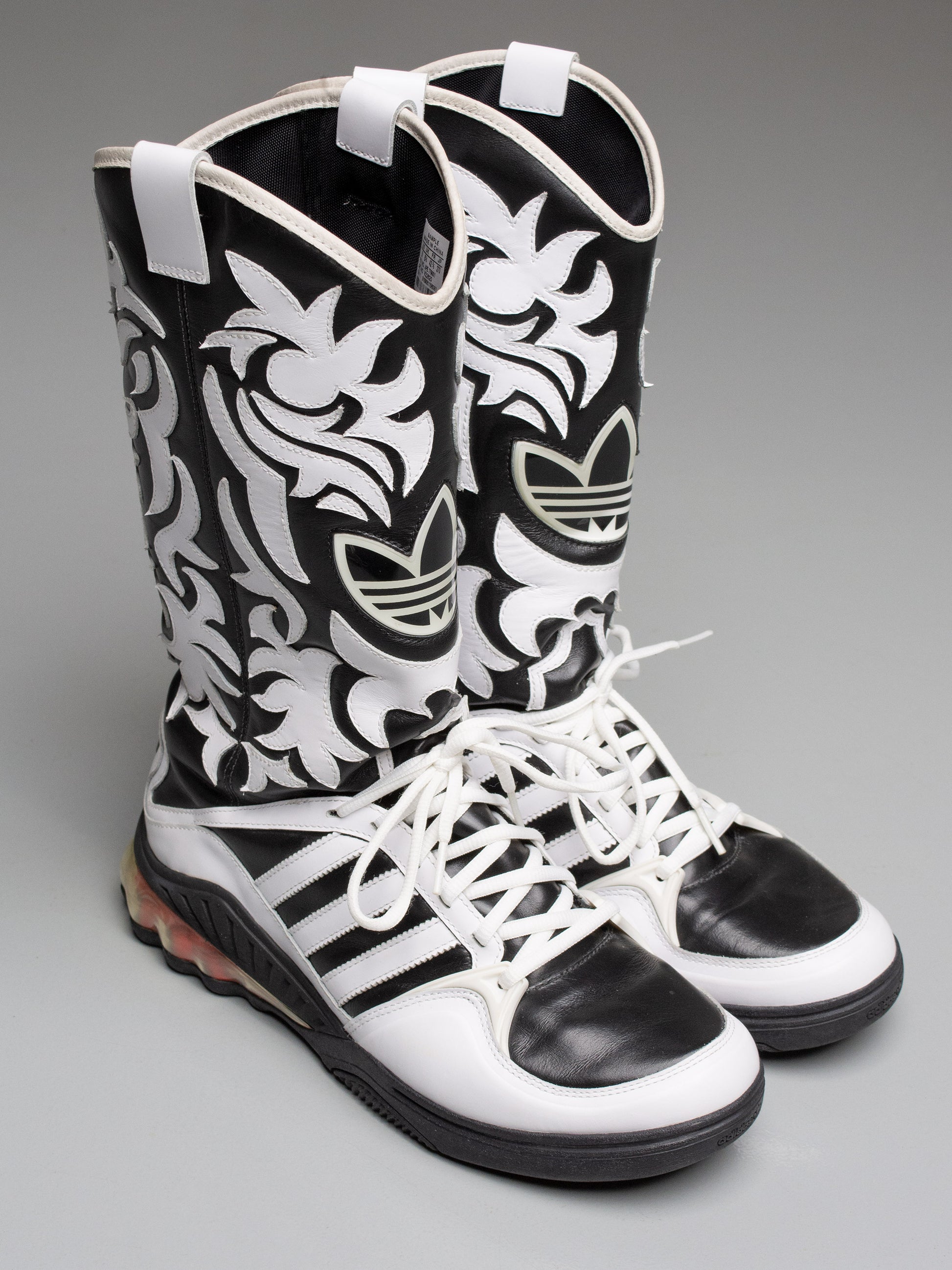 V22820 sample adidas Jeremy Scott JS Mega Softcell Cowboy Boots 2012 Spring-Summer