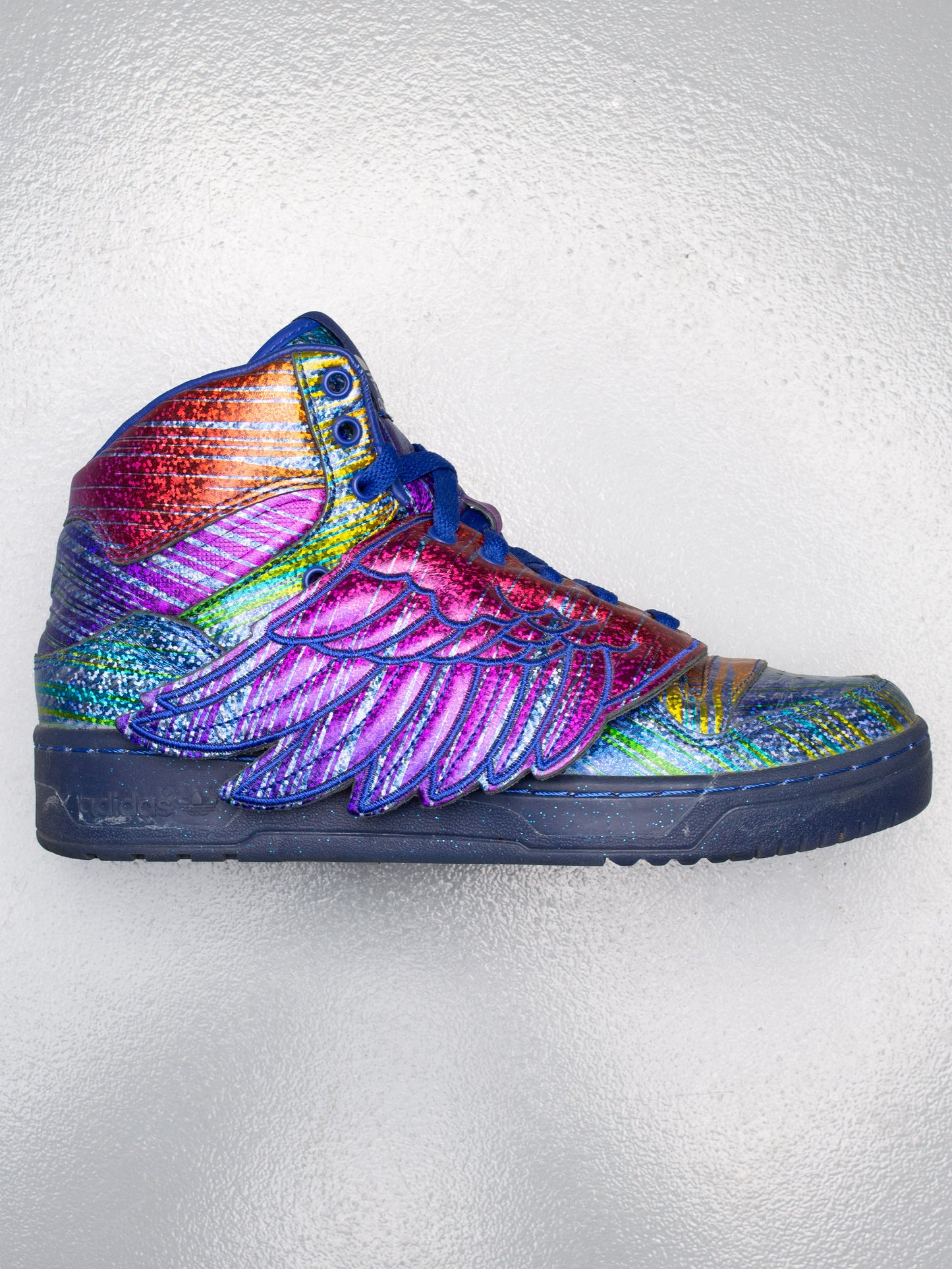 adidas Originals by Jeremy Scott S/S 2013 JS Wings "Hologram" - size 39 1/3