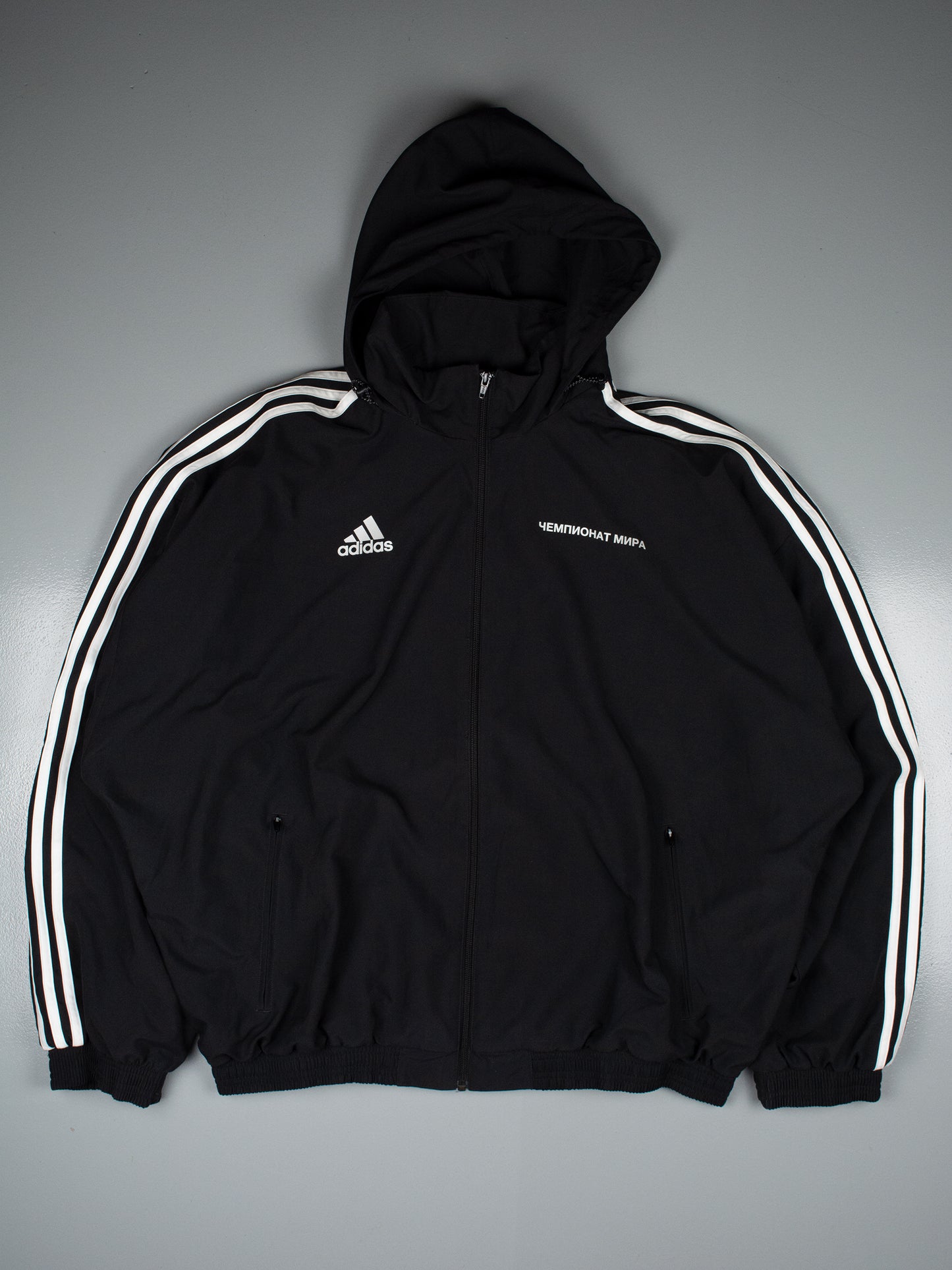 Adidas X Gosha Rubchinskiy A/W 2018 "Russia" oversized windbreaker - size L