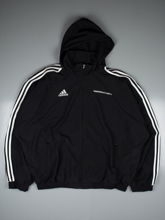 Adidas X Gosha Rubchinskiy A/W 2018 "Russia" oversized windbreaker - size L