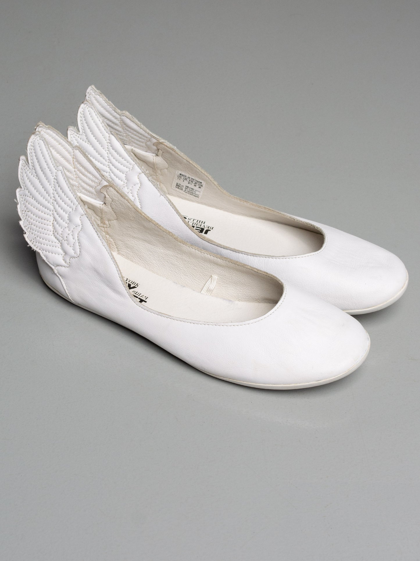 adidas Originals by Jeremy Scott S/S 2011 JS Wings Ballerinas (white) - size 39 1/3