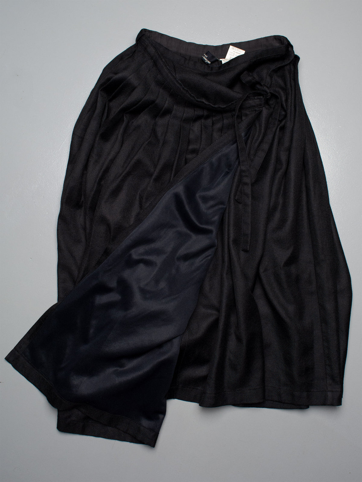vintage Comme des Garçons tricot maxi skirt