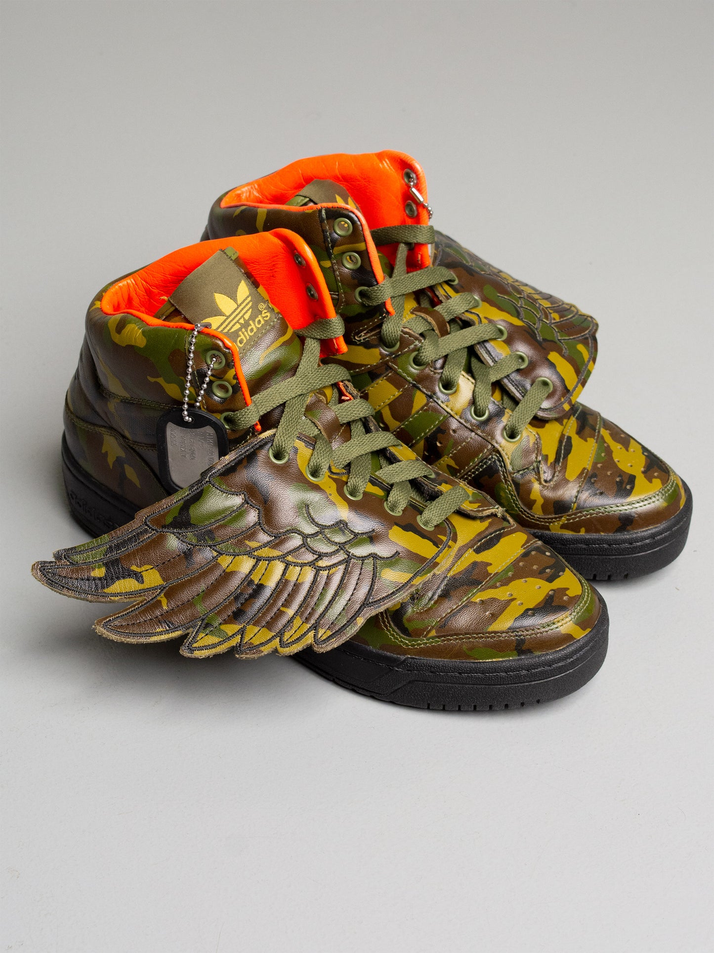 adidas Originals by Jeremy Scott A/W 2011 JS Wings Camo - size 41 1/3