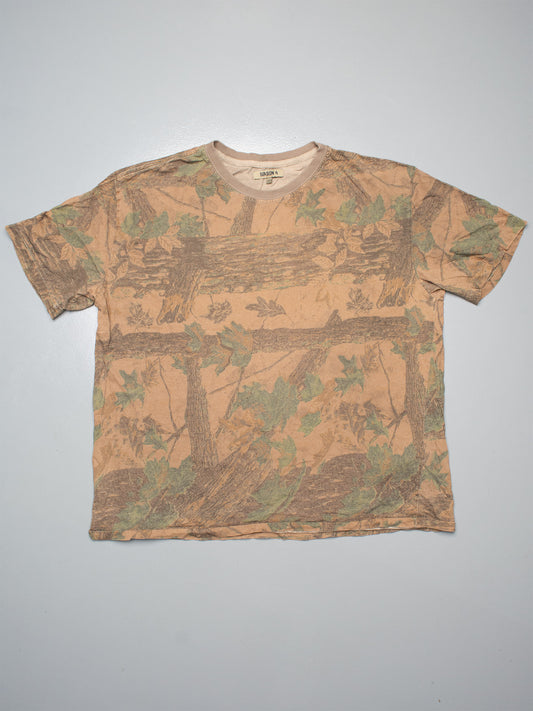 YEEZY Season 4 oversized camo t-shirt - size XS
