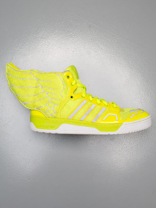 adidas Originals by Jeremy Scott S/S 2014 JS Mesh Wings 2.0 (yellow) - size 49 1/3